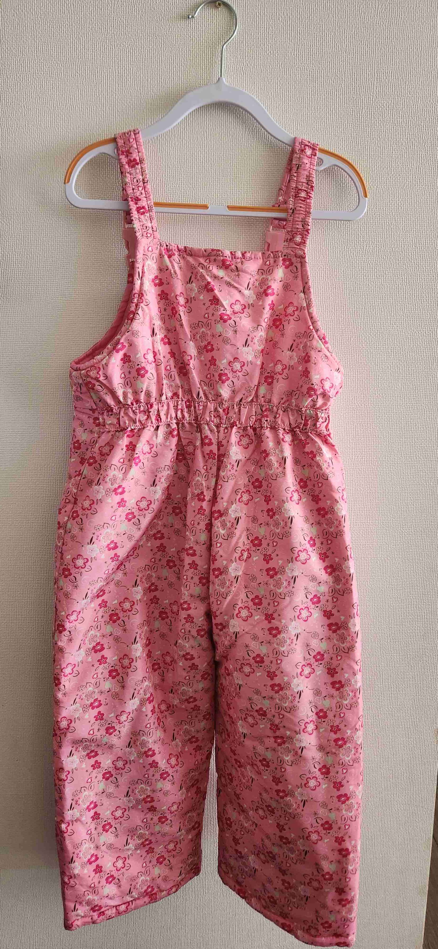 Pantalón de nieve infantil rosa - miniatura 3