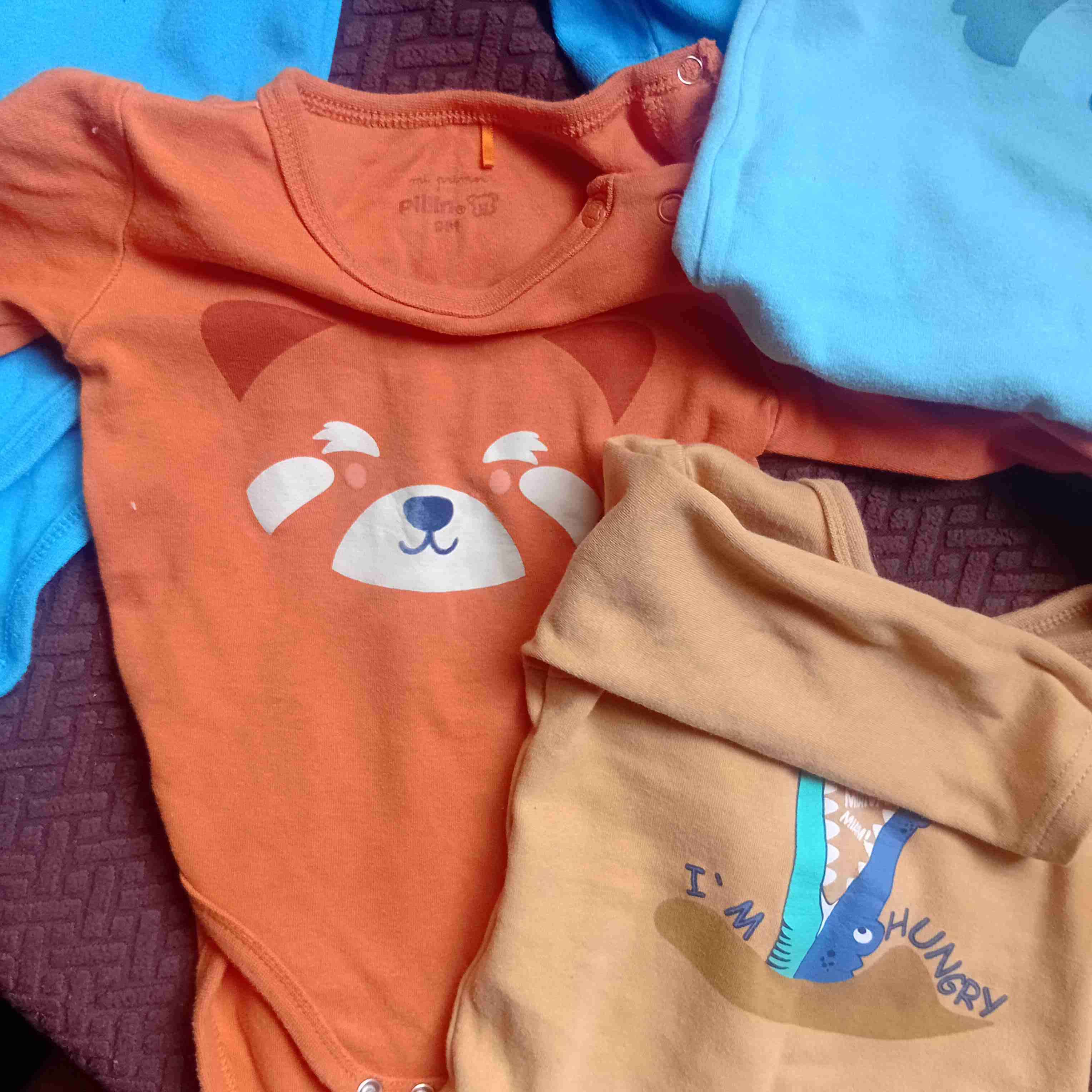 Pack de bodies de bebé coloridos - 4