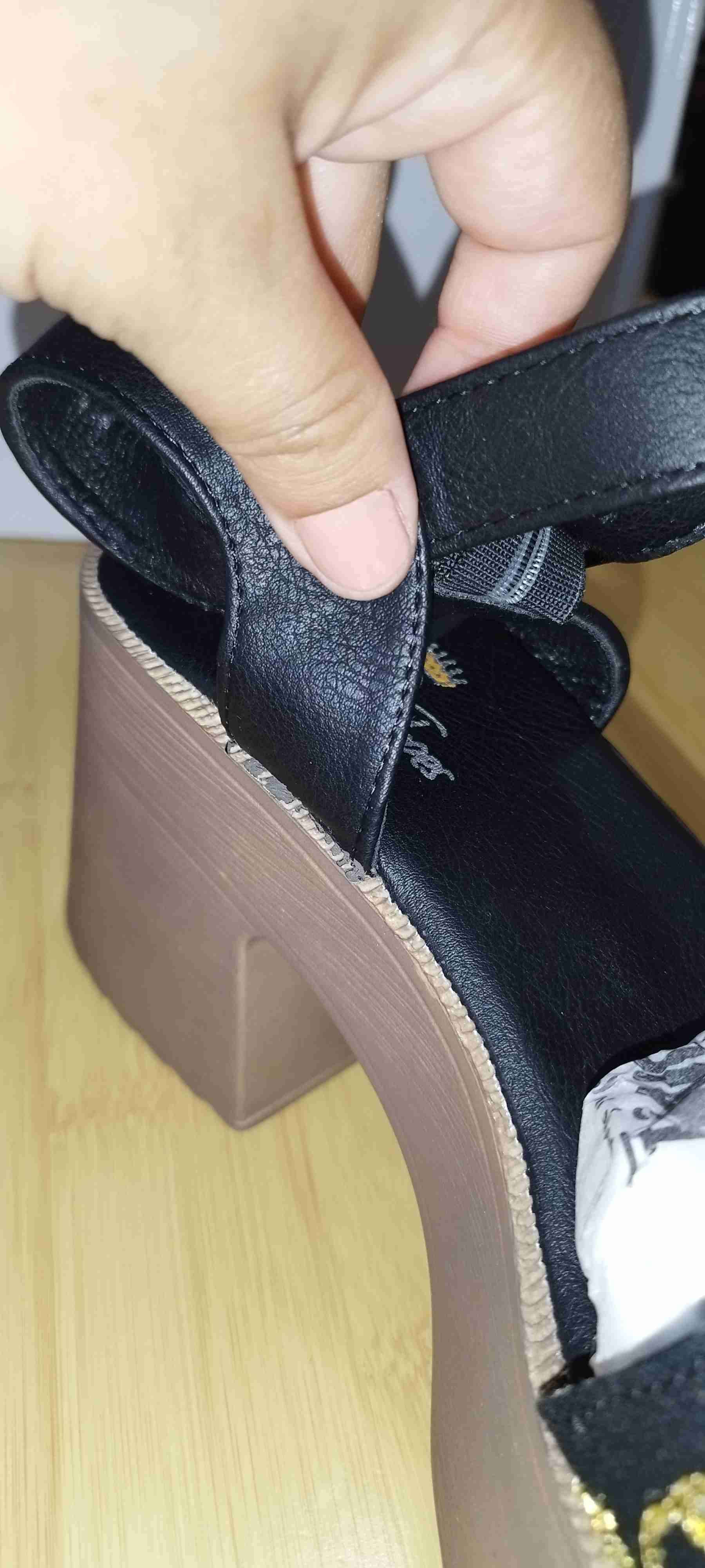 Sandalias de tacón bordadas - 5