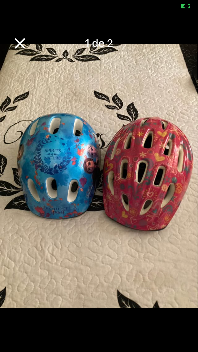 Cascos infantiles coloridos - miniatura 2