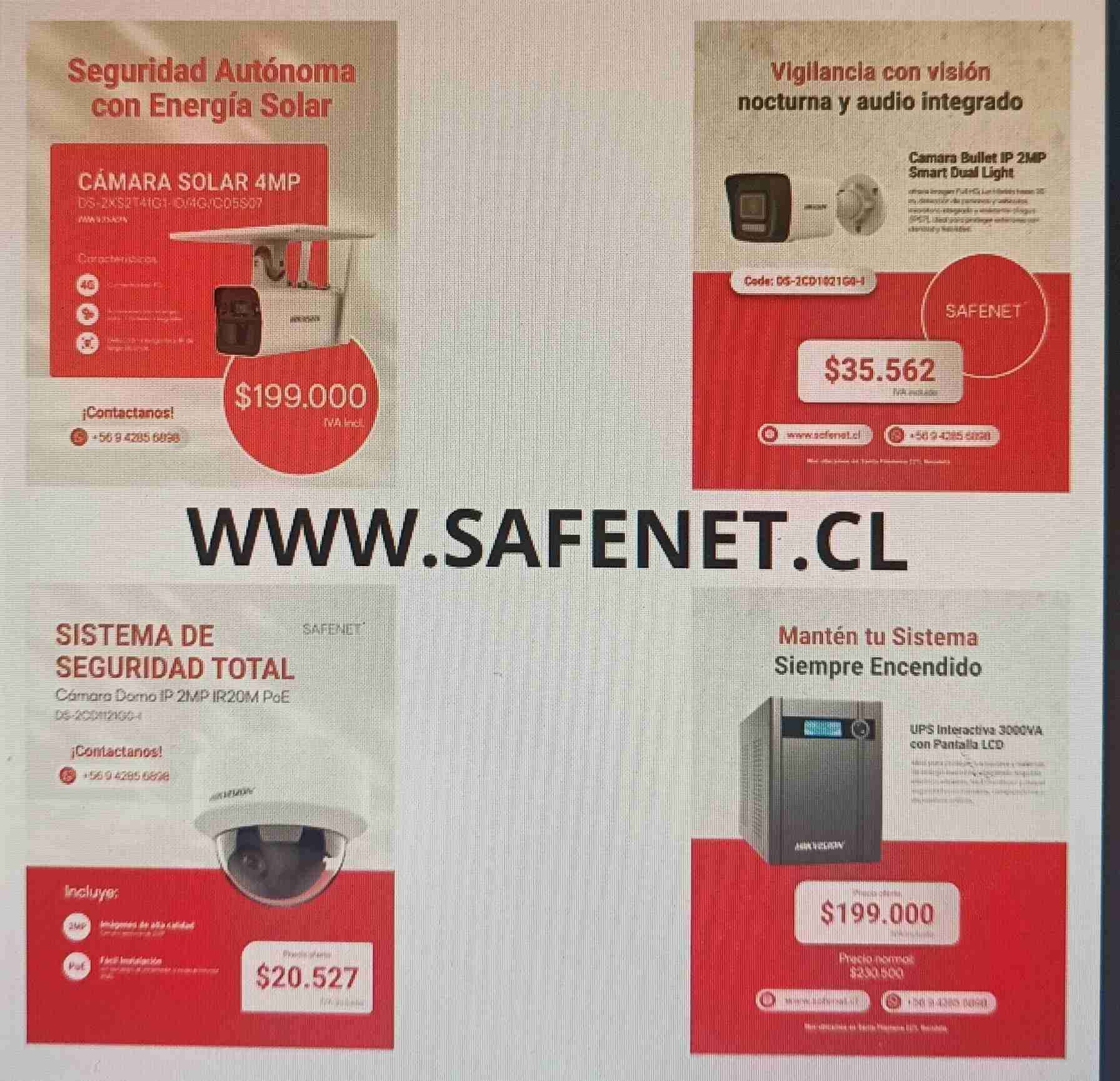 Cámara de seguridad Safenet