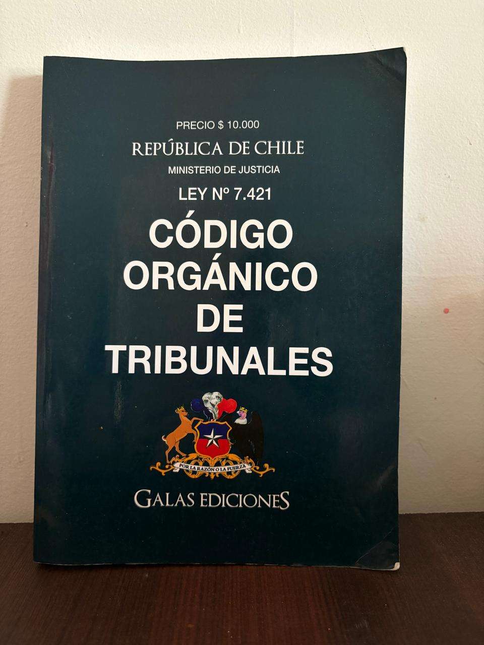 Código Orgánico de Tribunales - miniatura 1
