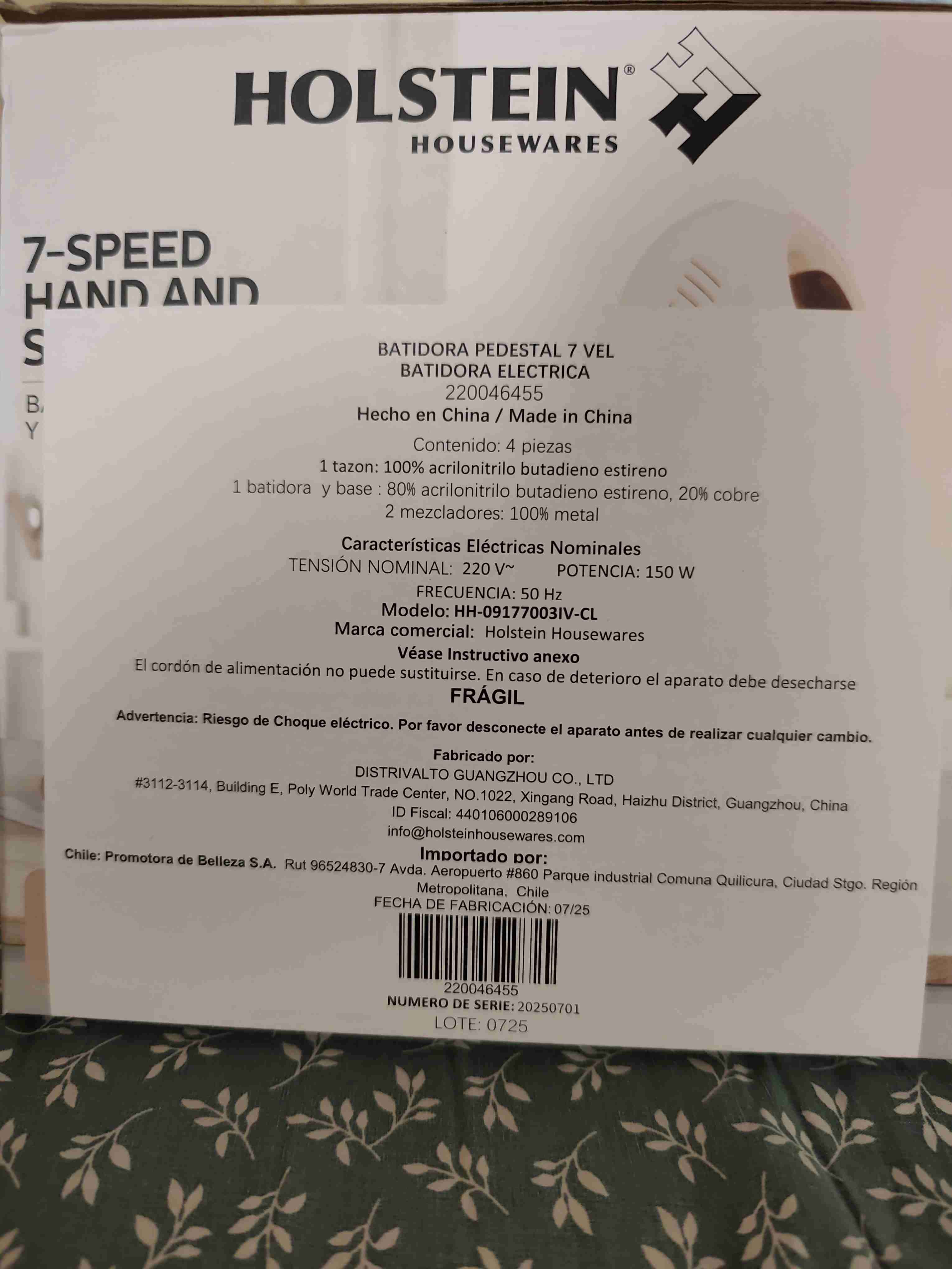 Batidora Holstein 7 velocidades - miniatura 3