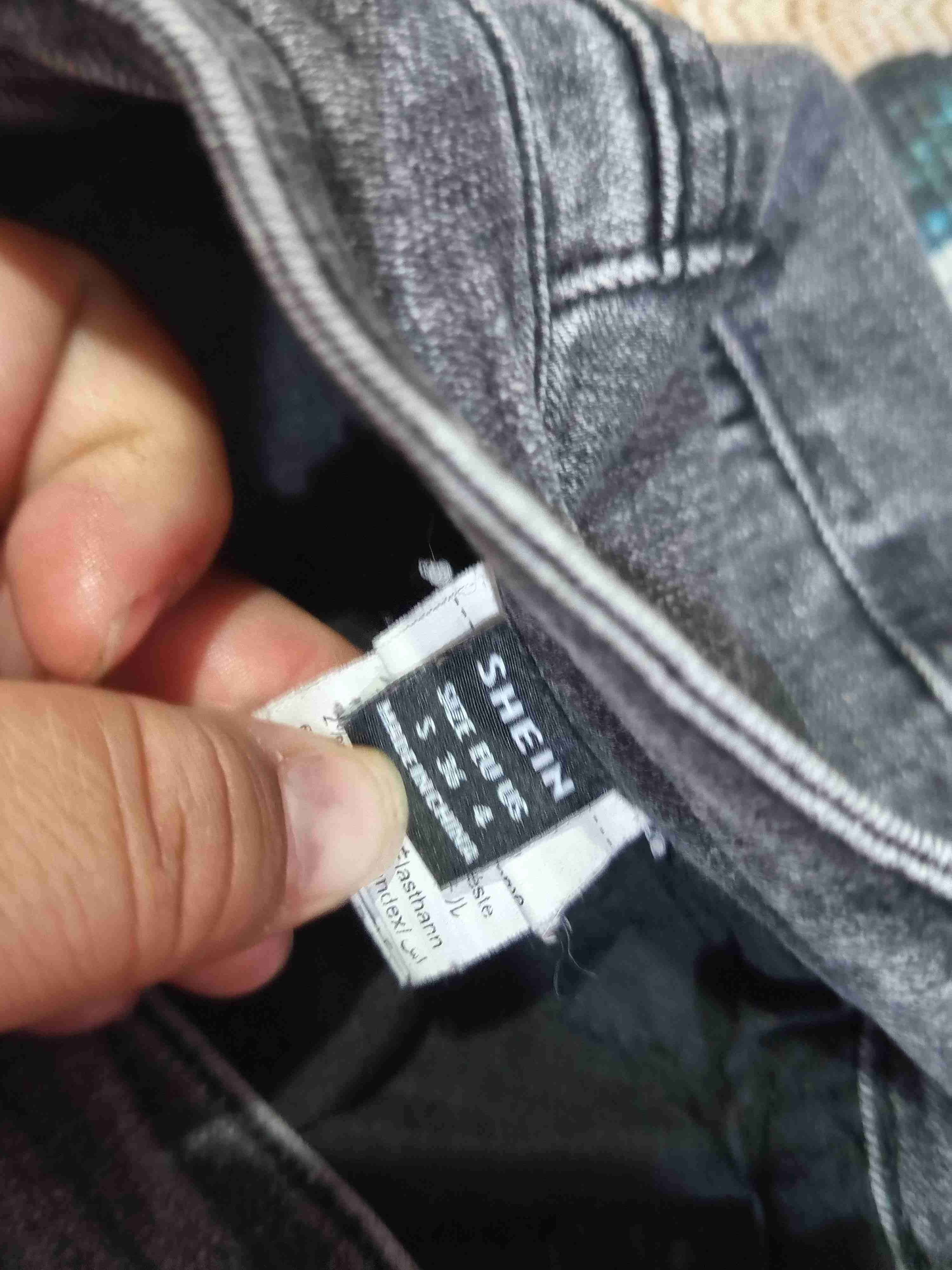 Jeans campana Shein gris 34/36 - miniatura 3