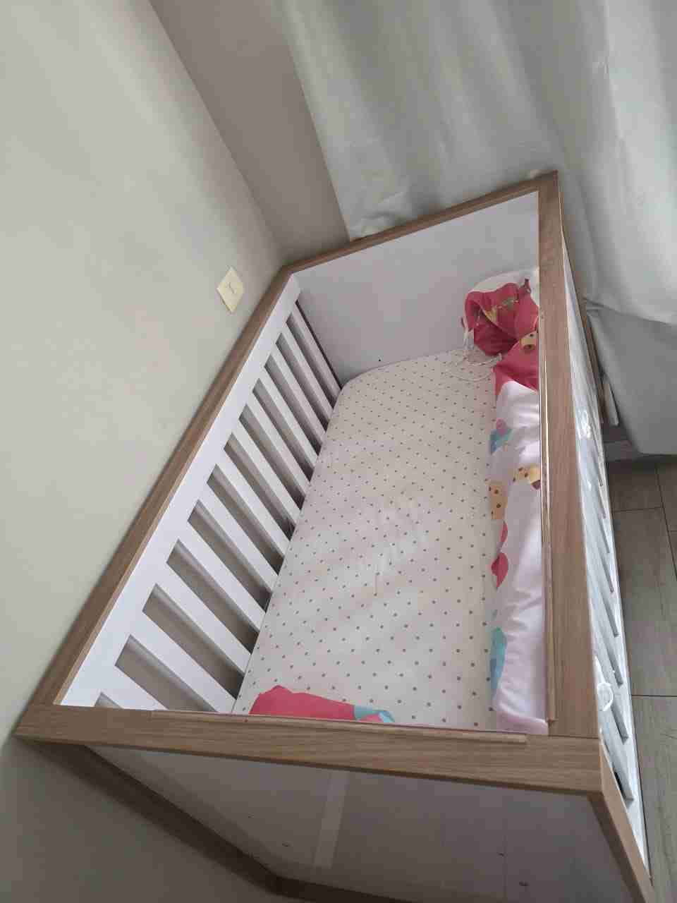 CUNA DE TRANSICIÓN, COLCHON, SÁBANA,PROTECTOR - miniatura 3