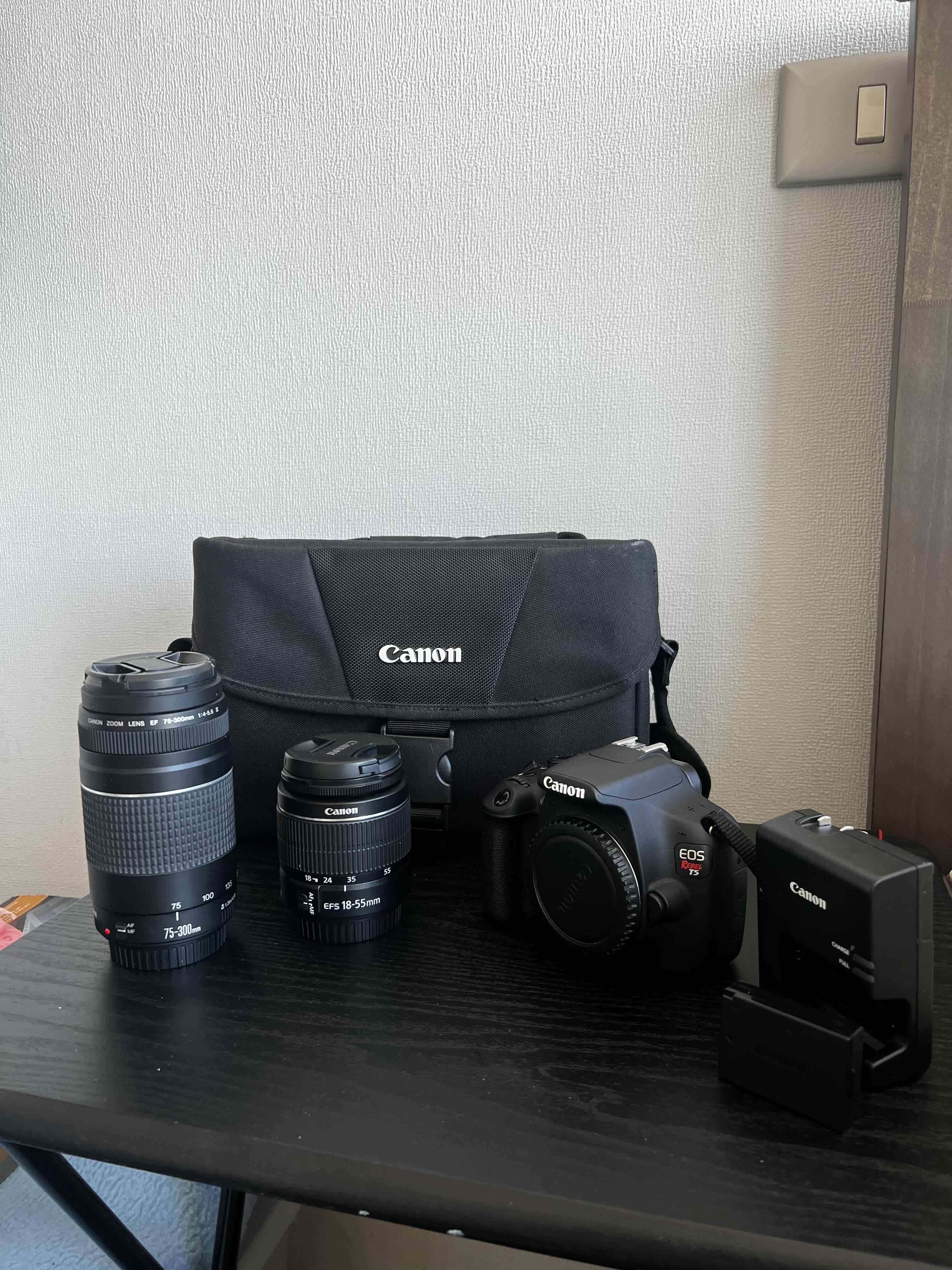 Kit cámara Canon REBEL T5 con lentes - miniatura 1