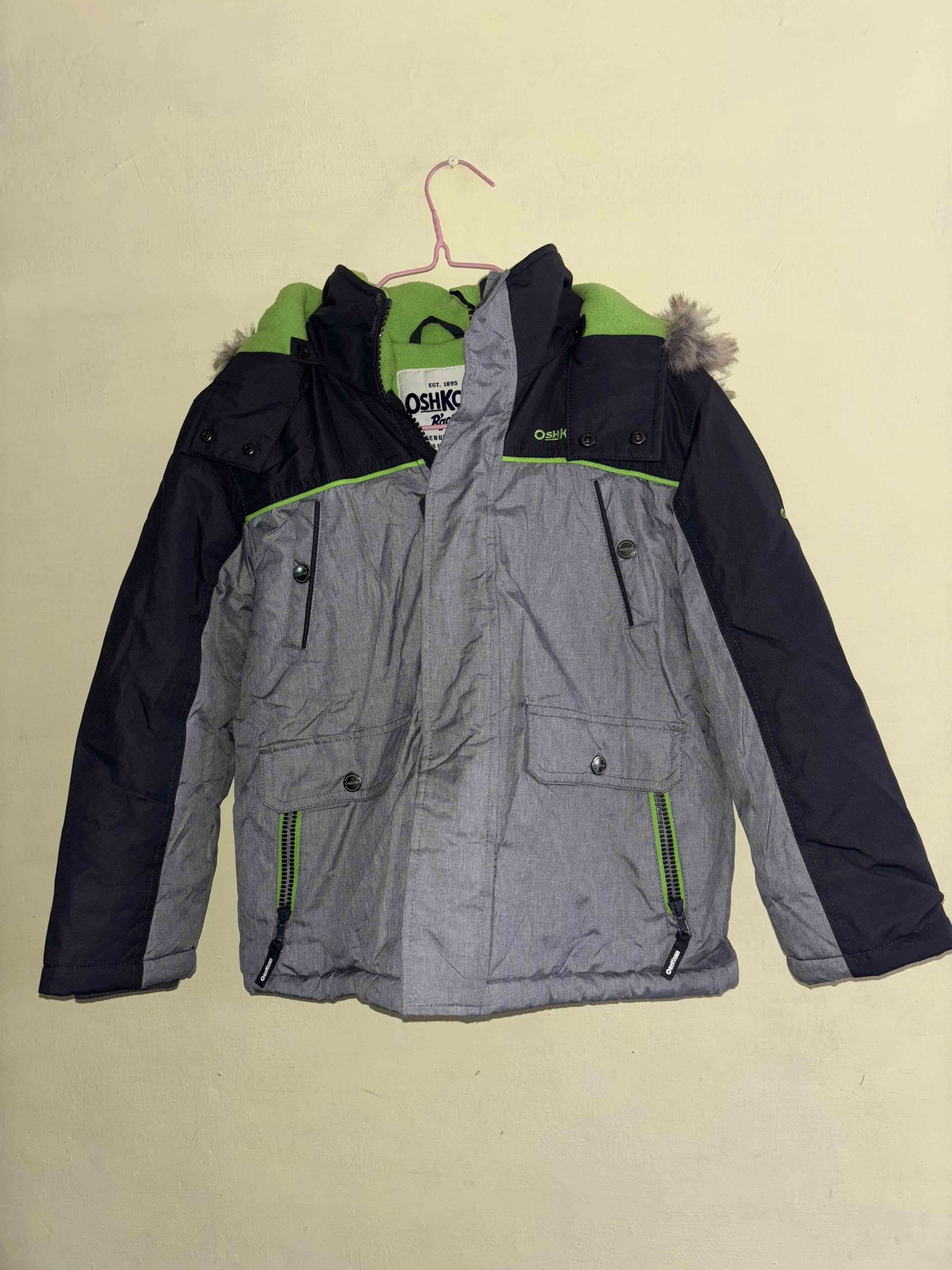 Chaqueta Gris OshKosh niño - miniatura 2
