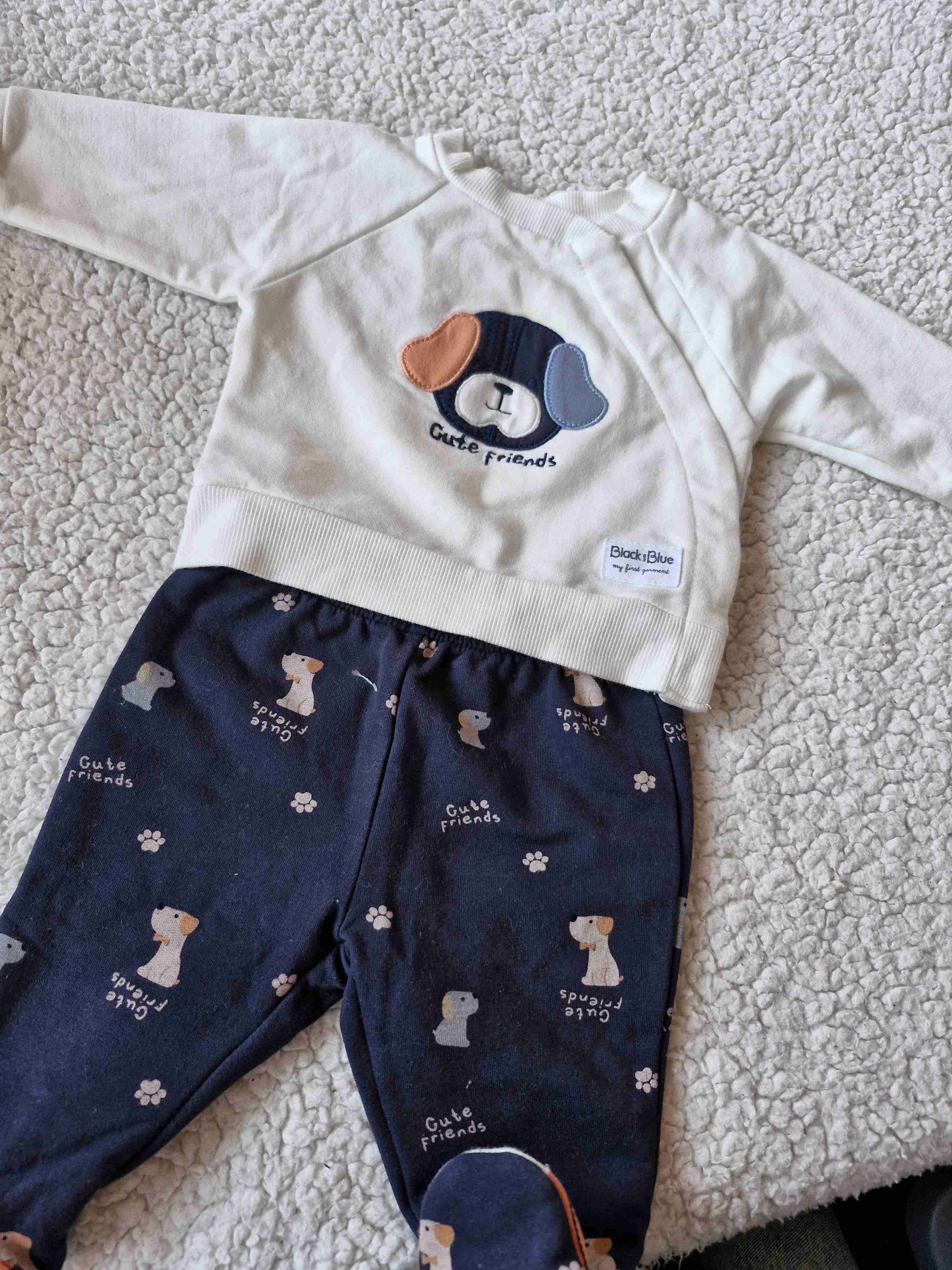 Conjunto bebé con diseño infantil - 1