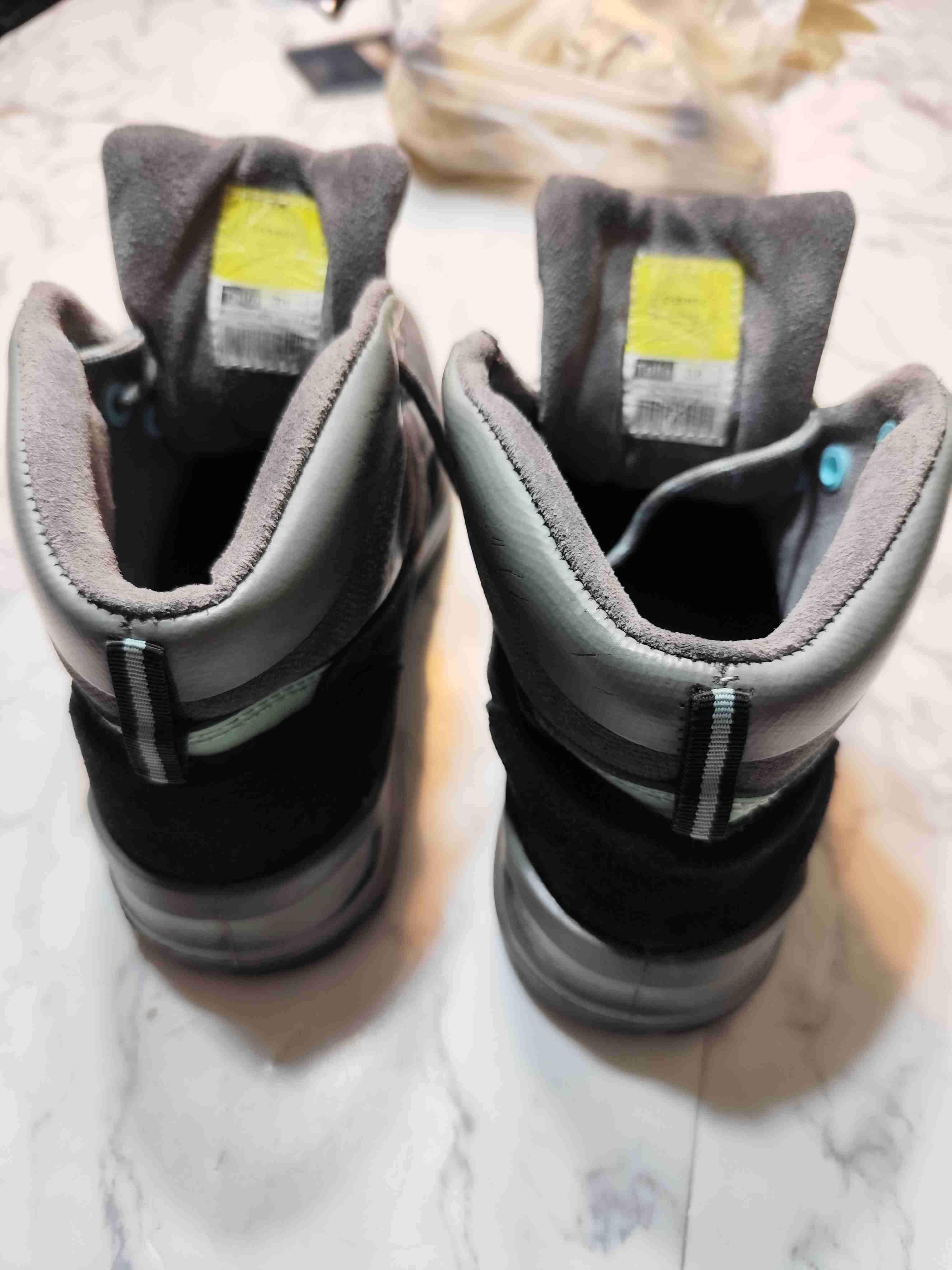 Botas o zapatos de seguridad grises y azul - miniatura 4