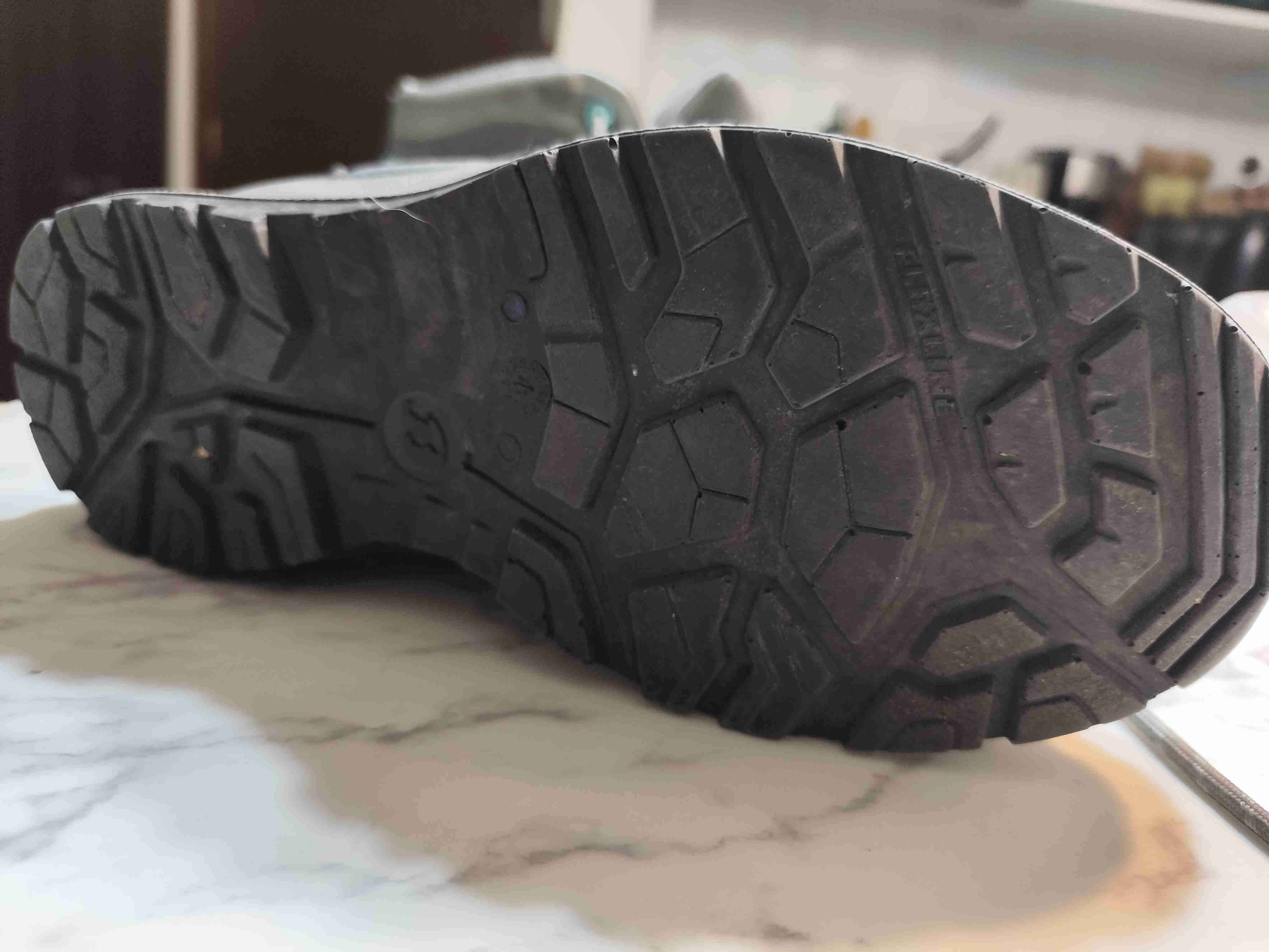 Botas o zapatos de seguridad grises y azul - miniatura 5