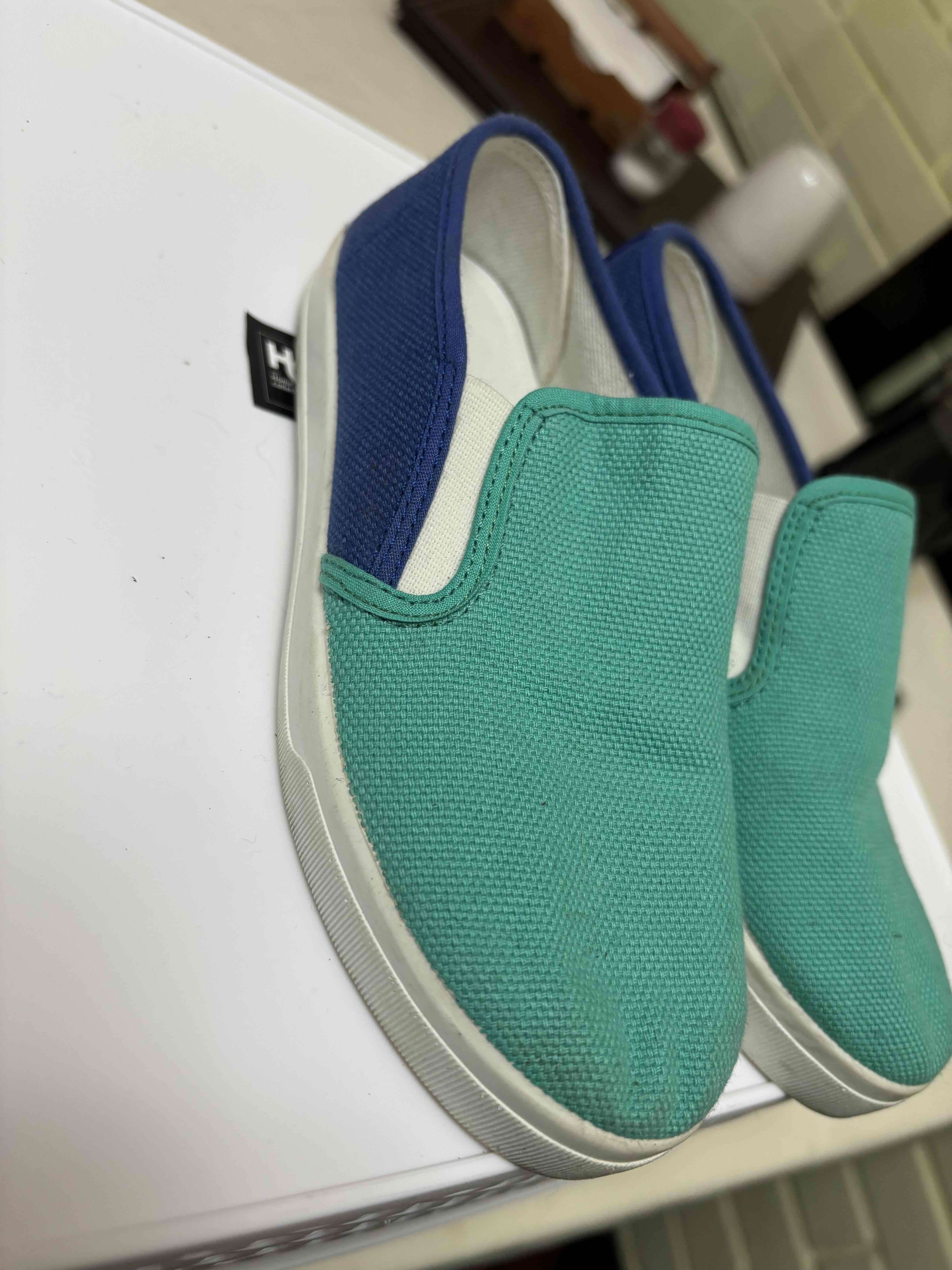 Zapatillas de lona verde - miniatura 2