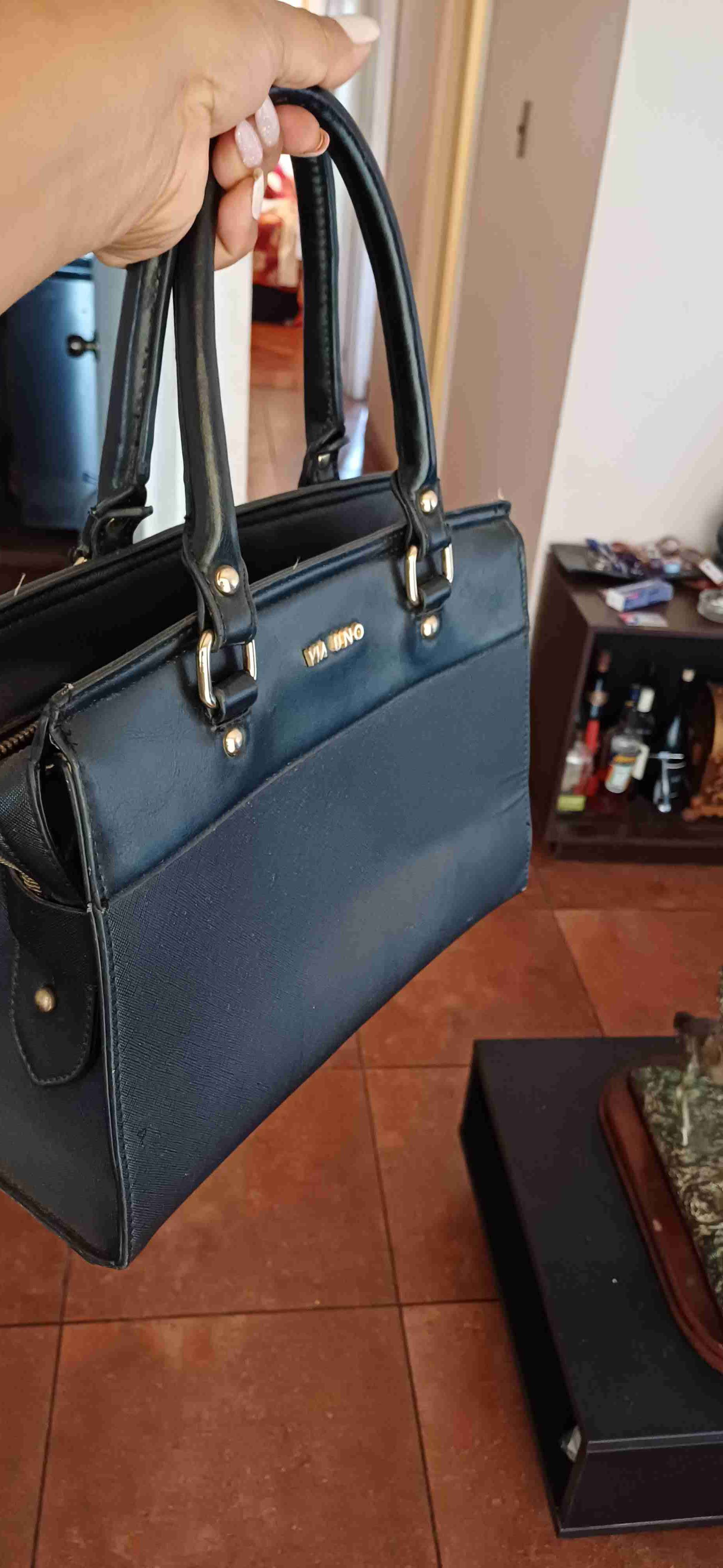 Bolso negro Via Uno elegante - 2