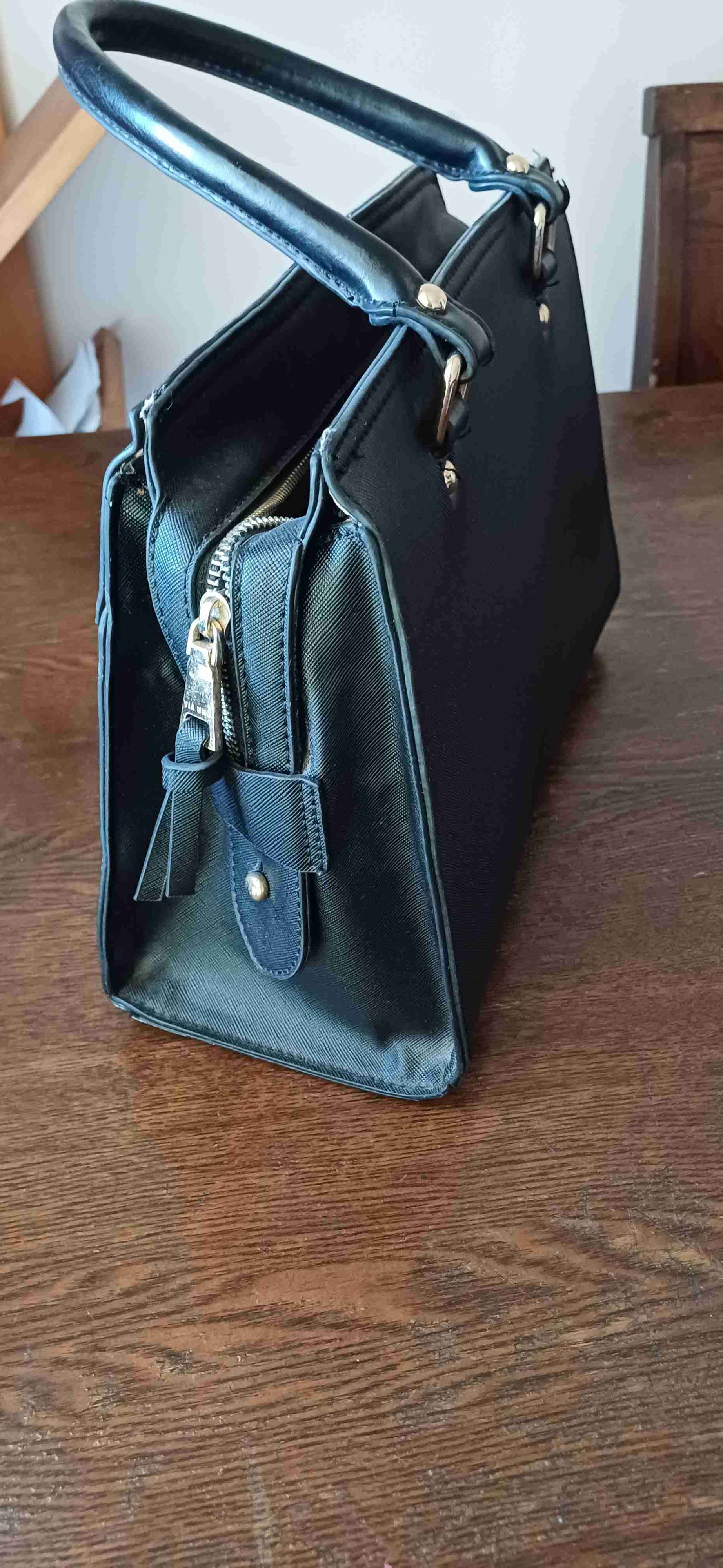 Bolso negro Via Uno elegante - 3