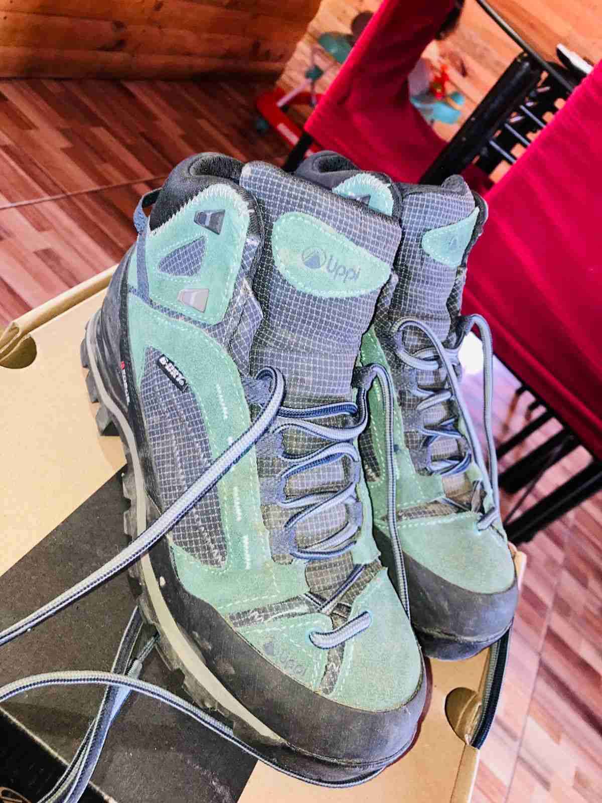 Botas de trekking verdes Lippi - miniatura 2