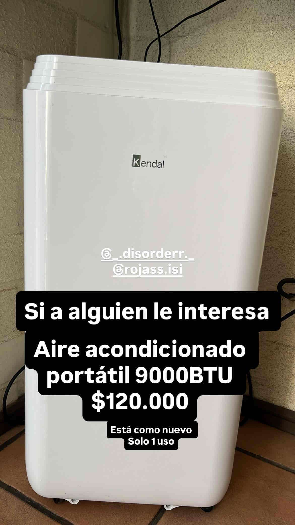 Aire acondicionado portátil 9000 BTU