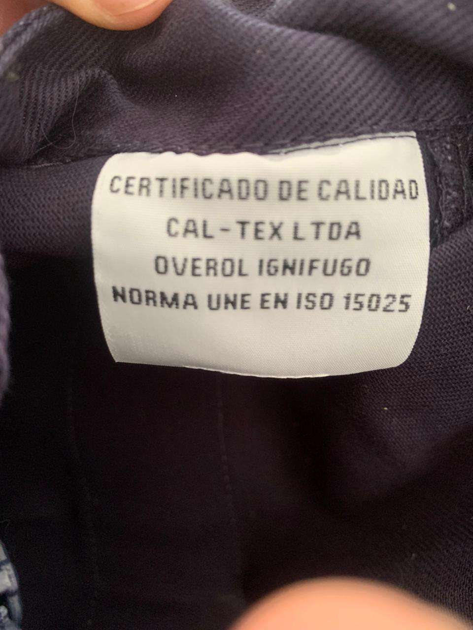 Overol azul con reflejantes - miniatura 3