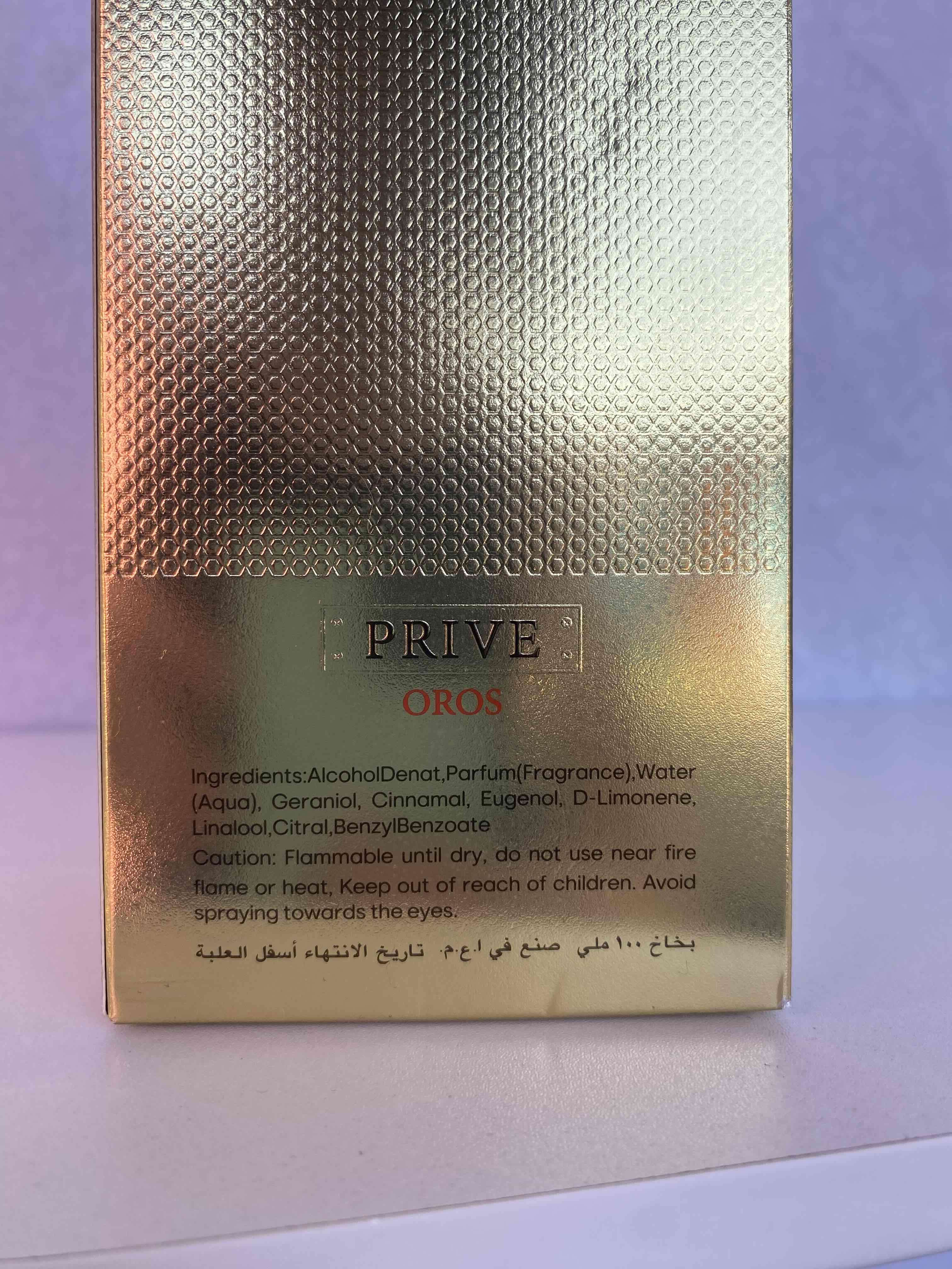 Perfume Prive Oros 100ml - miniatura 6