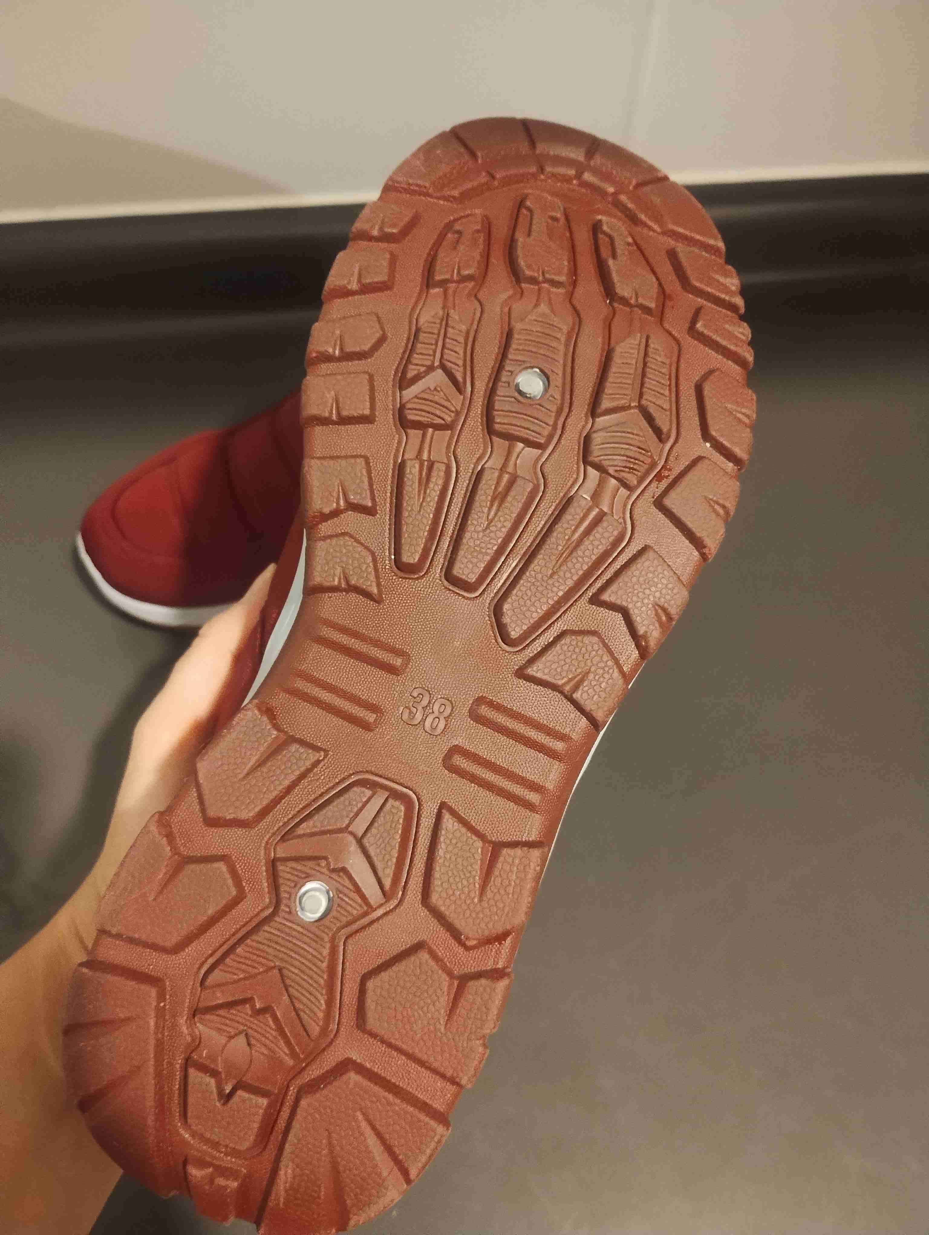 Botines rojos con forro de felpa - miniatura 2