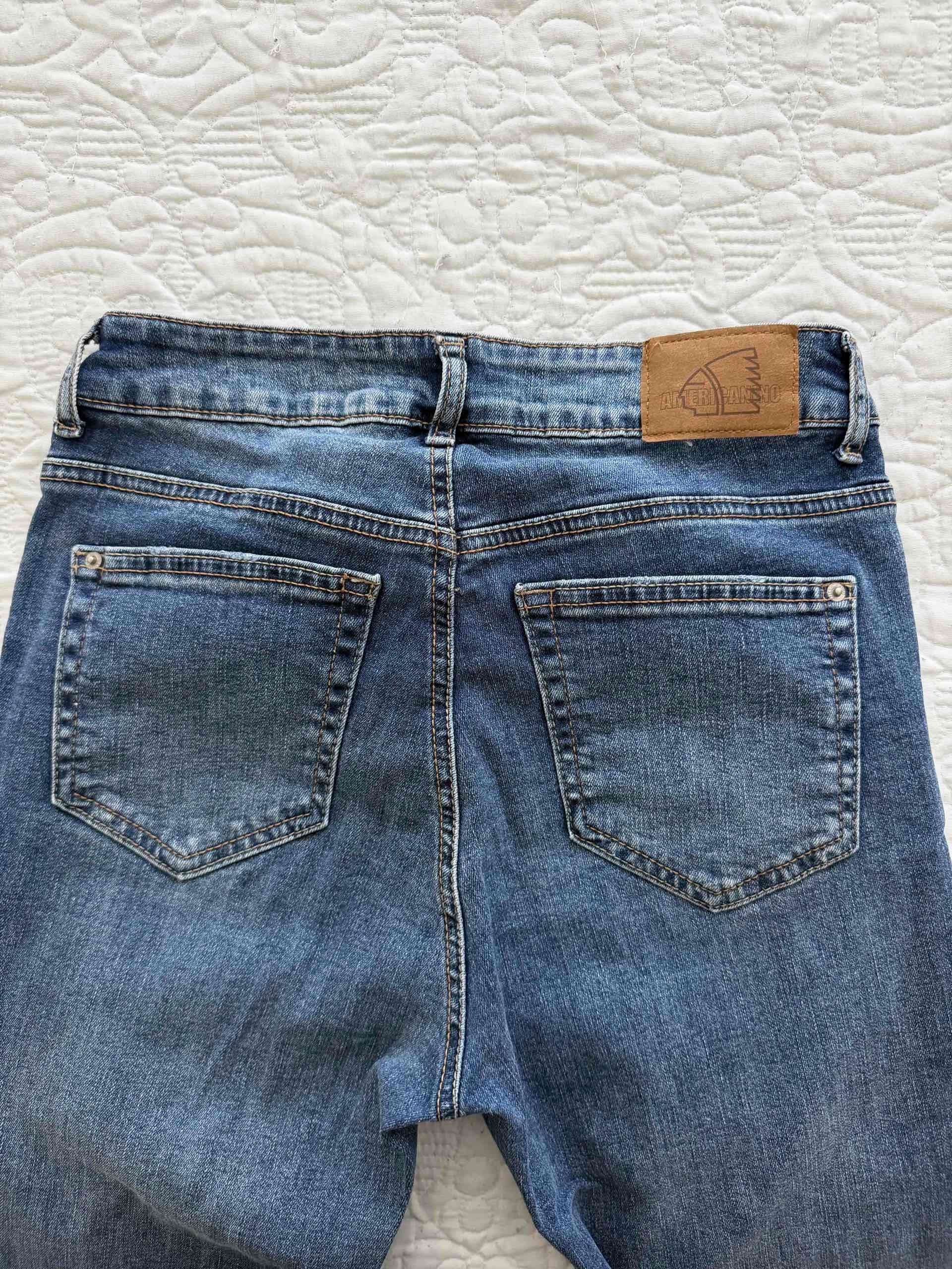 Jeans azul Americano straight - miniatura 2