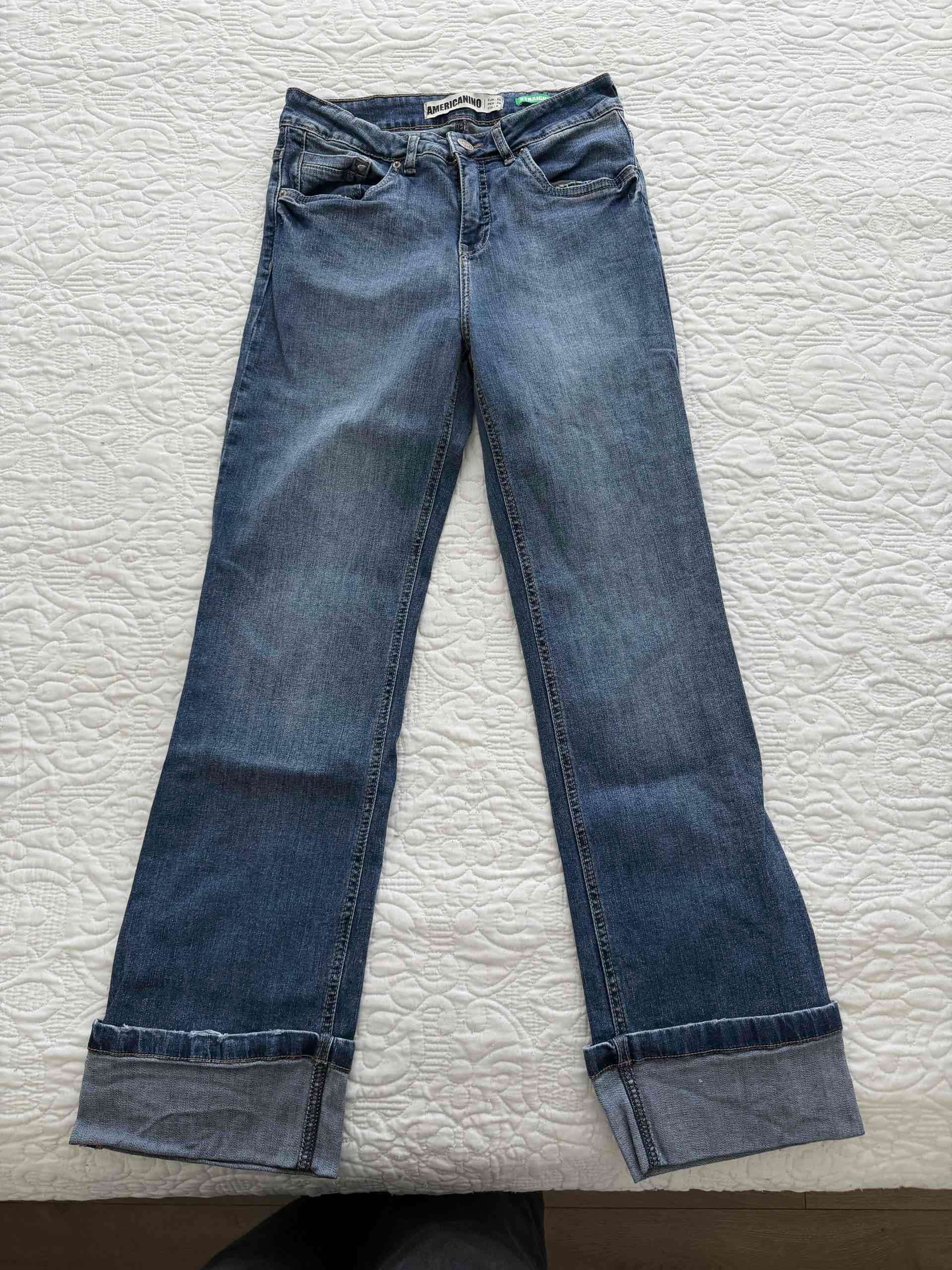 Jeans azul Americano straight - miniatura 3