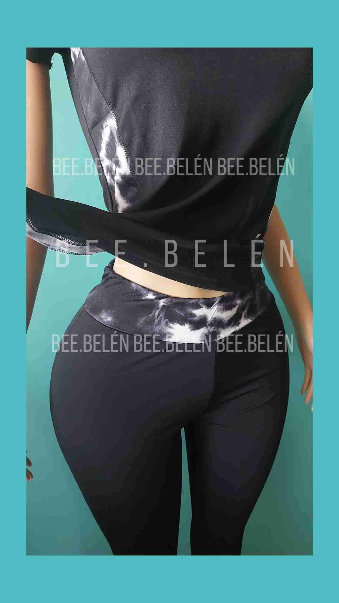 Conjunto deportivo negro para mujer xlxxl - miniatura 3