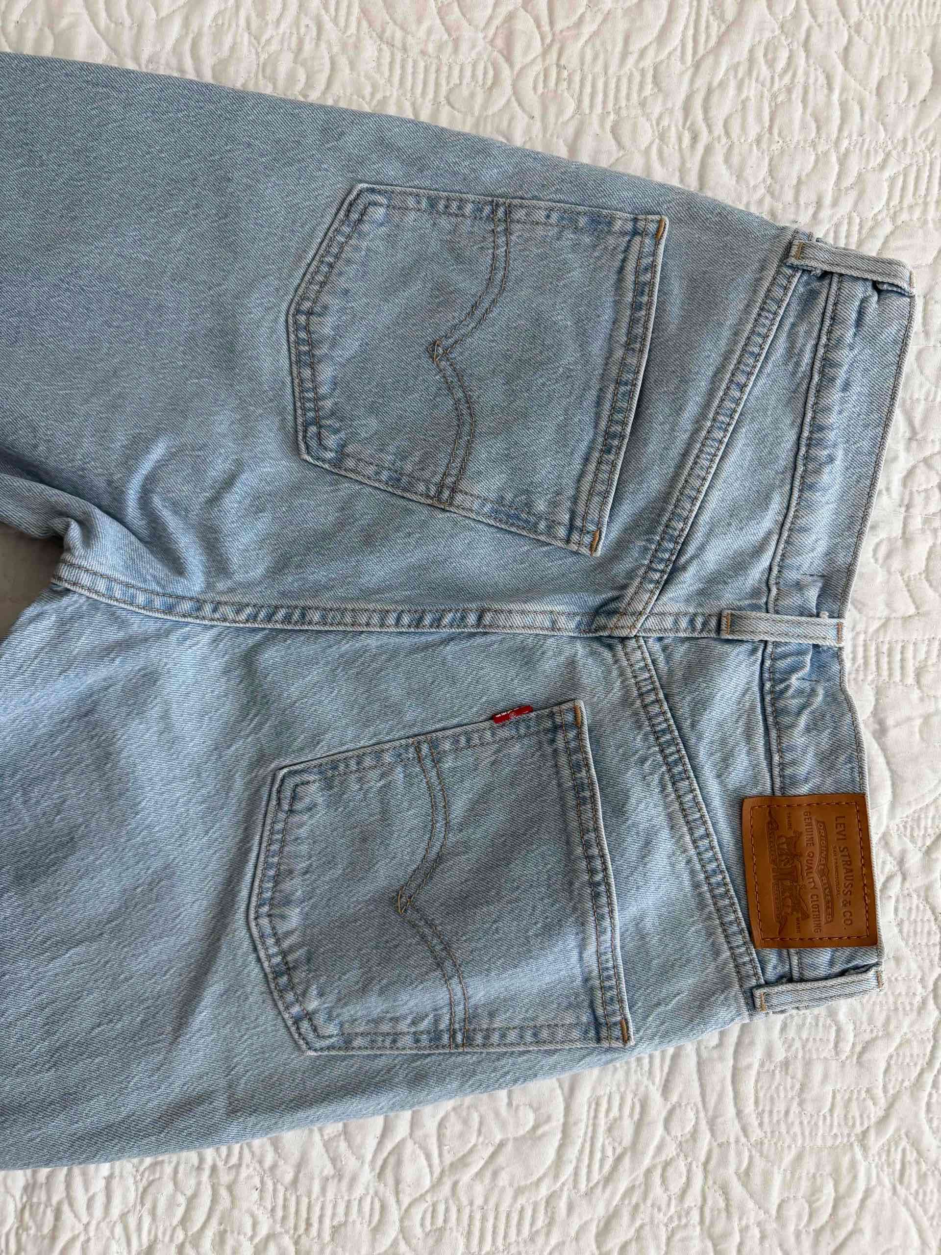 Jeans Levi’s celestes clasicos straight - 1