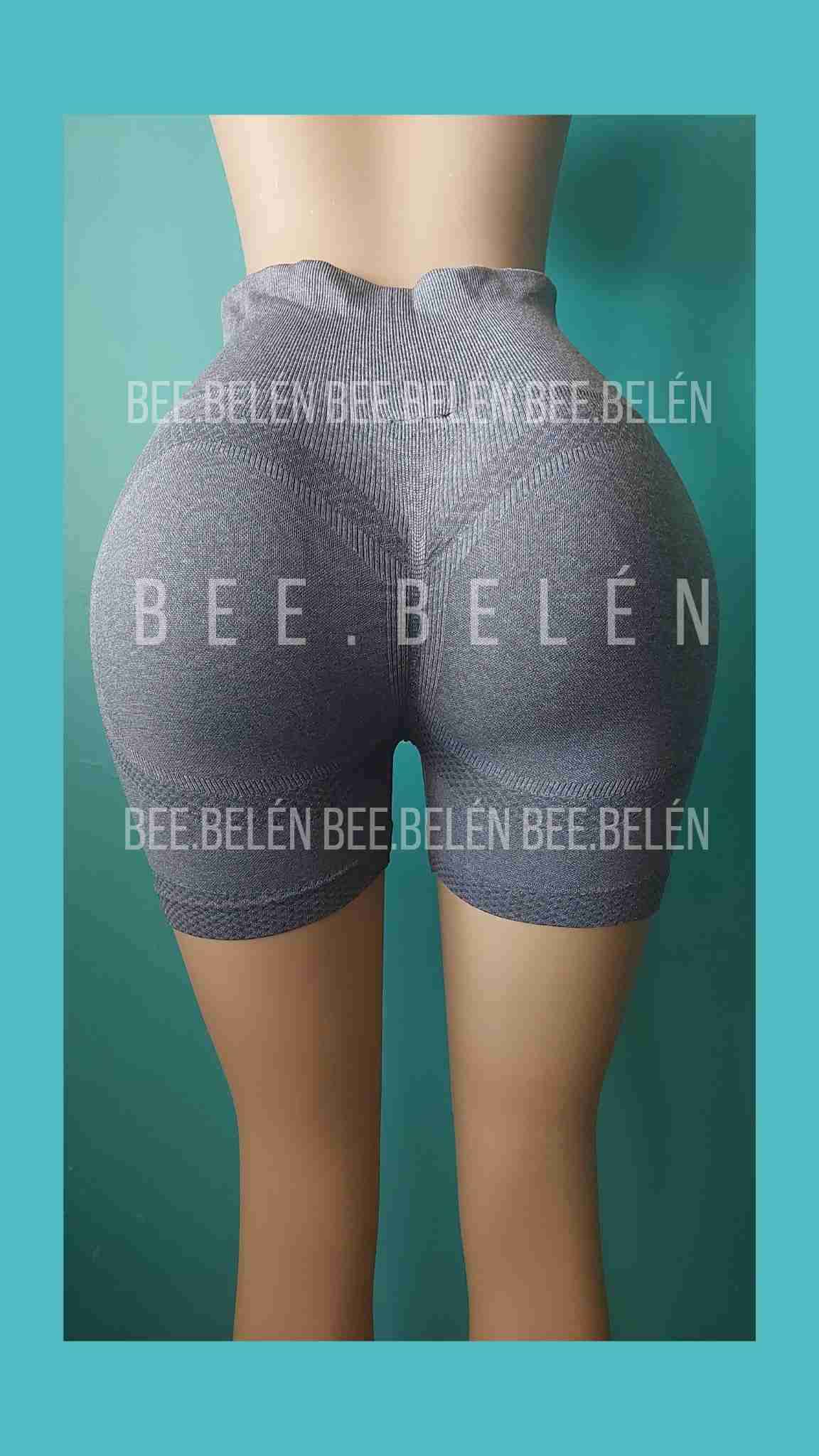 Short deportivo mujer gris - miniatura 3