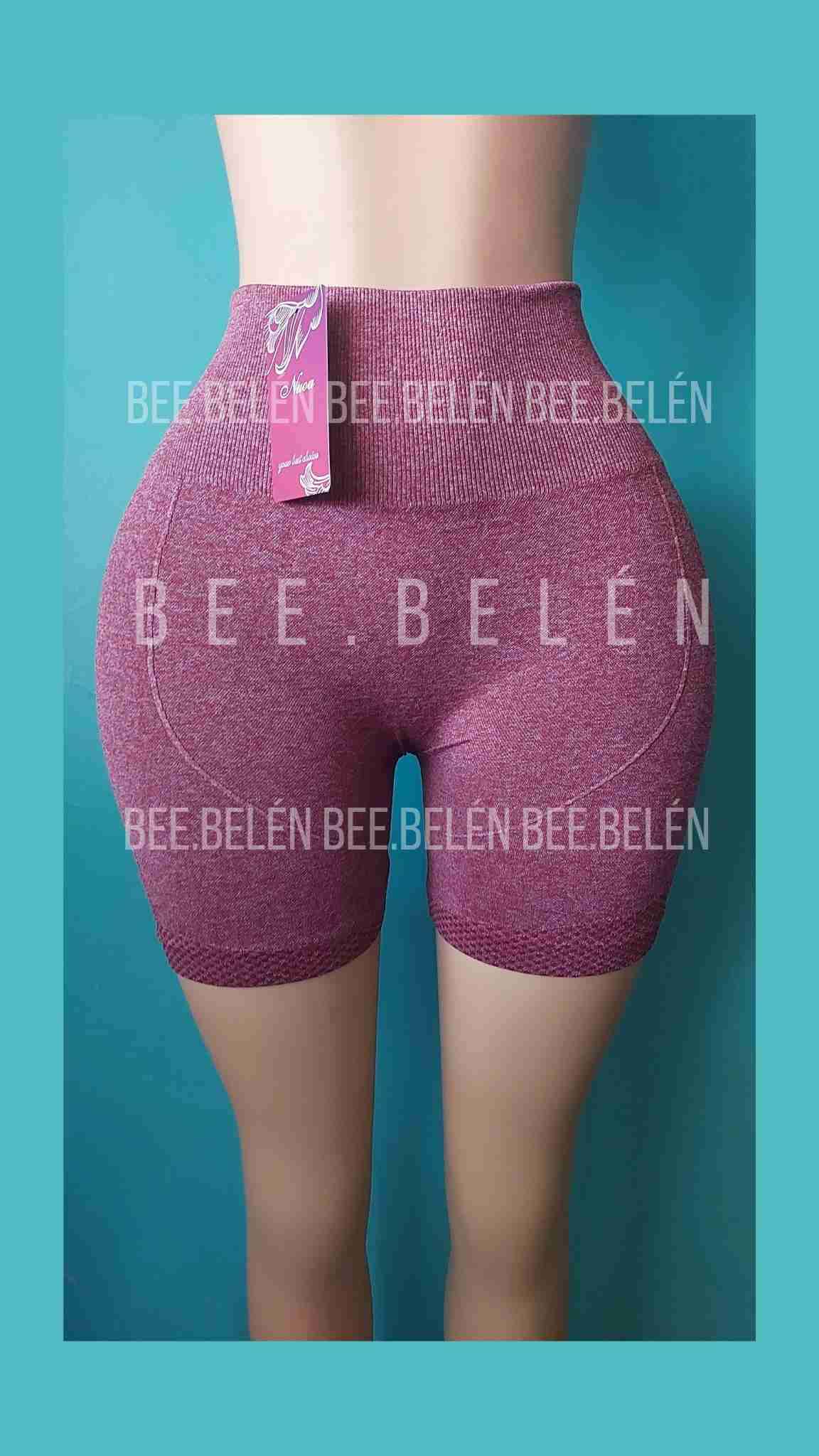 Short deportivo burdeo mujer - 1