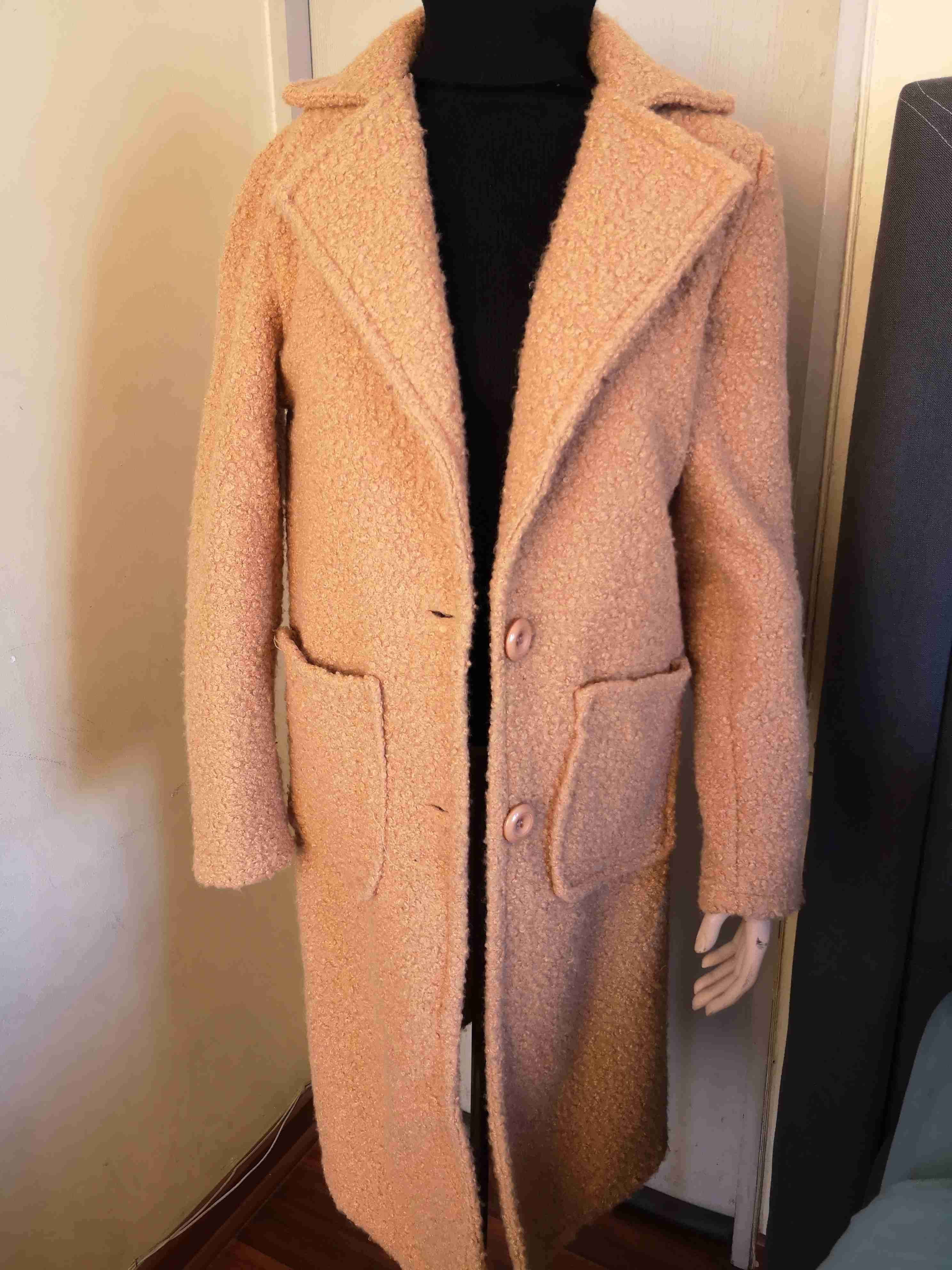 Abrigo largo color camel - miniatura 3