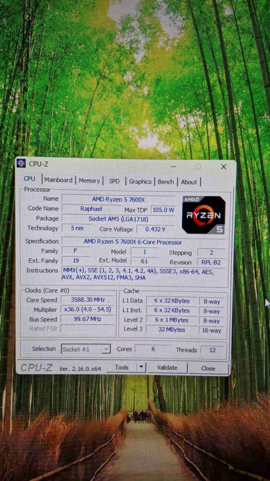 Procesador AMD Ryzen 5 7600X - miniatura 5