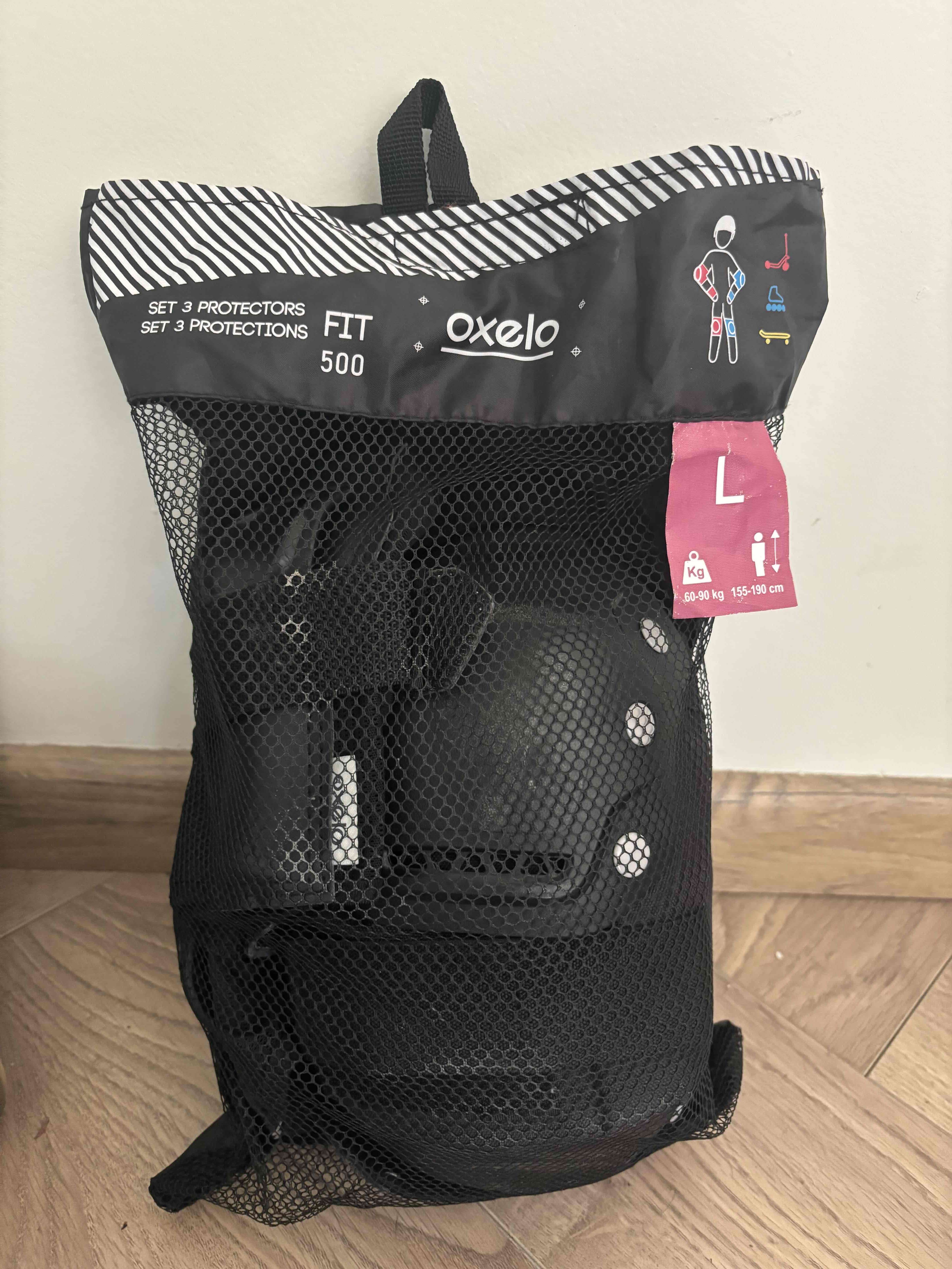 Set de protecciones Oxelo Fit 500