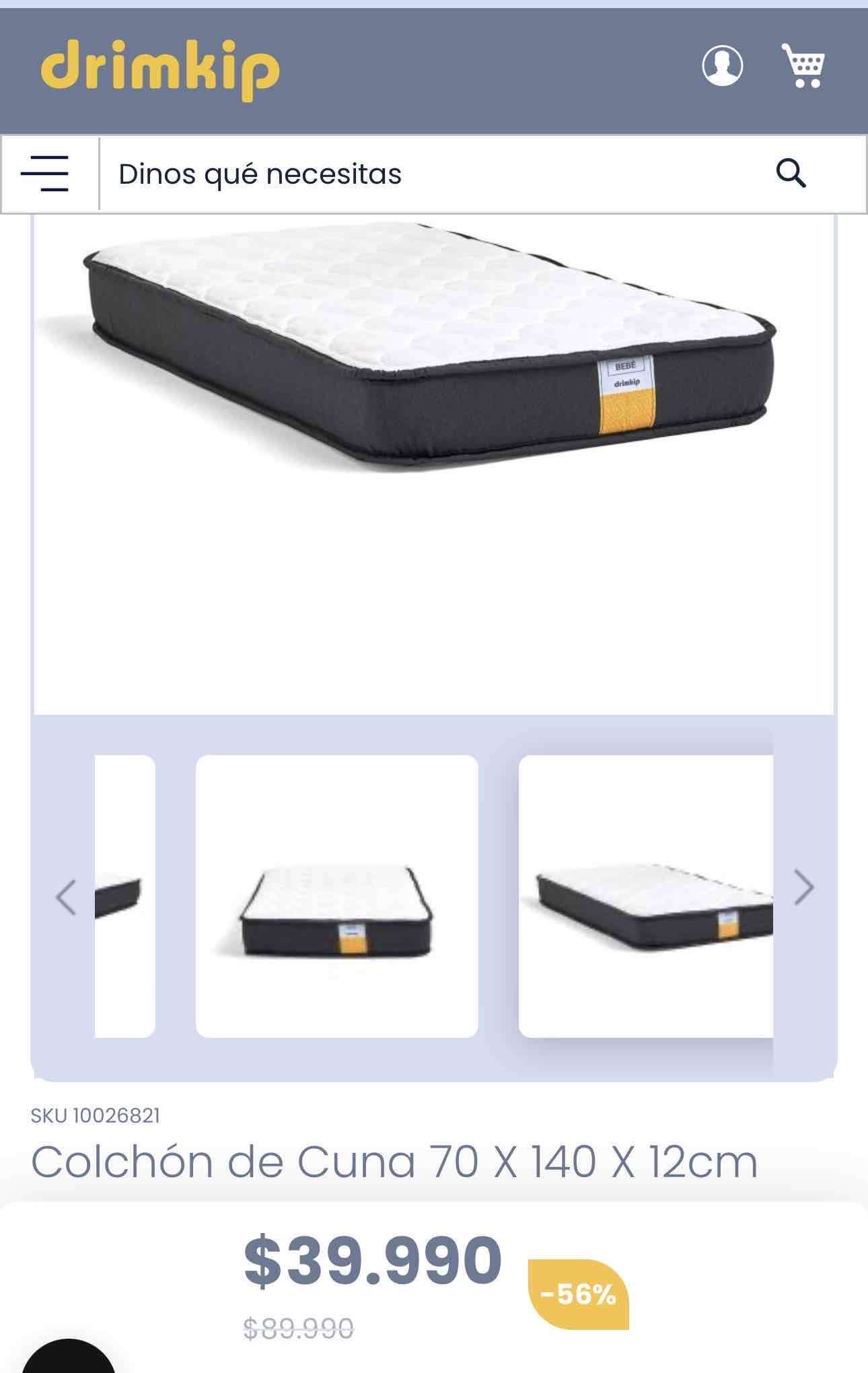 Cuna de madera blanca - 5