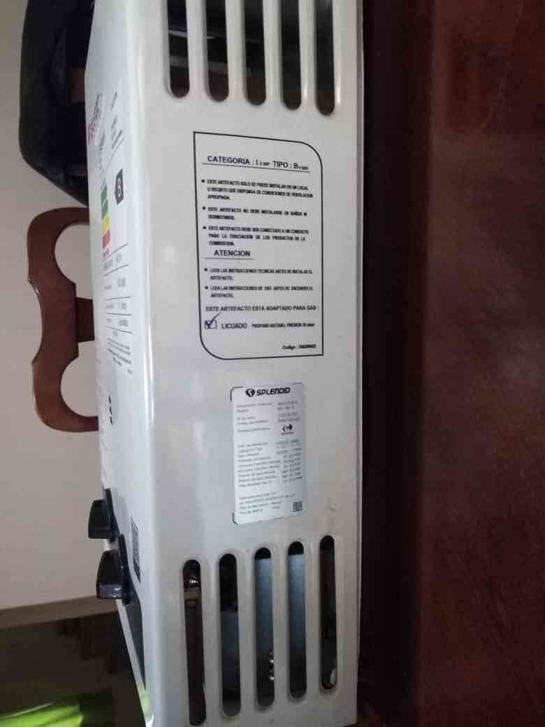 Calefón a gas 5 litros Splendid - miniatura 2