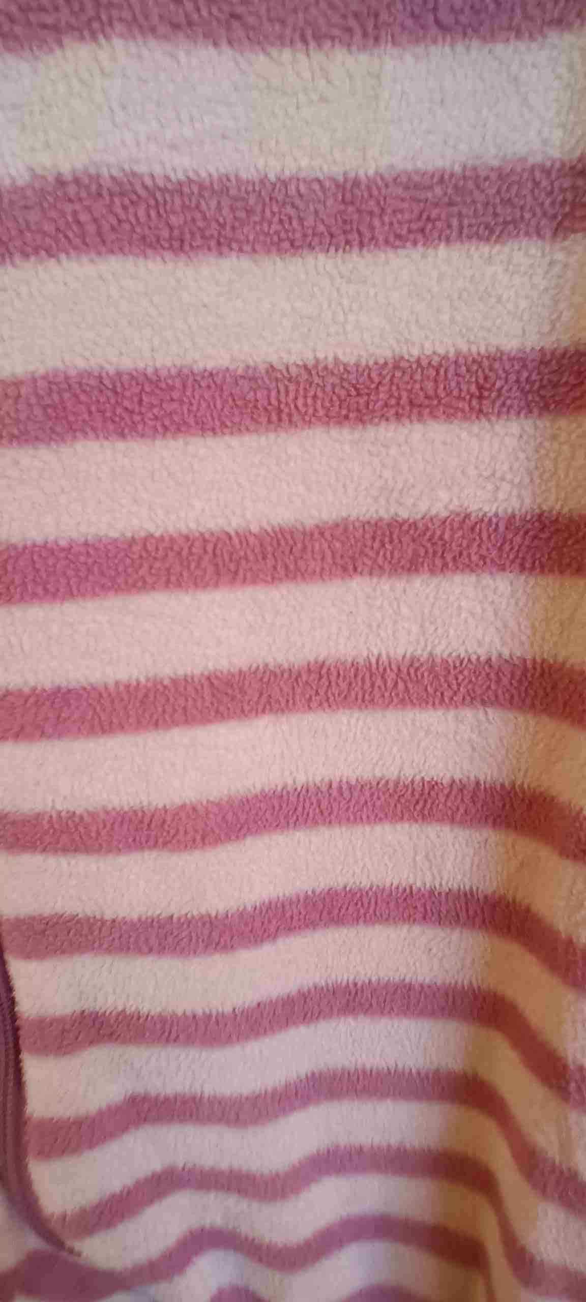 Pijama de bebé a rayas rosa 6 - 9 meses - miniatura 3