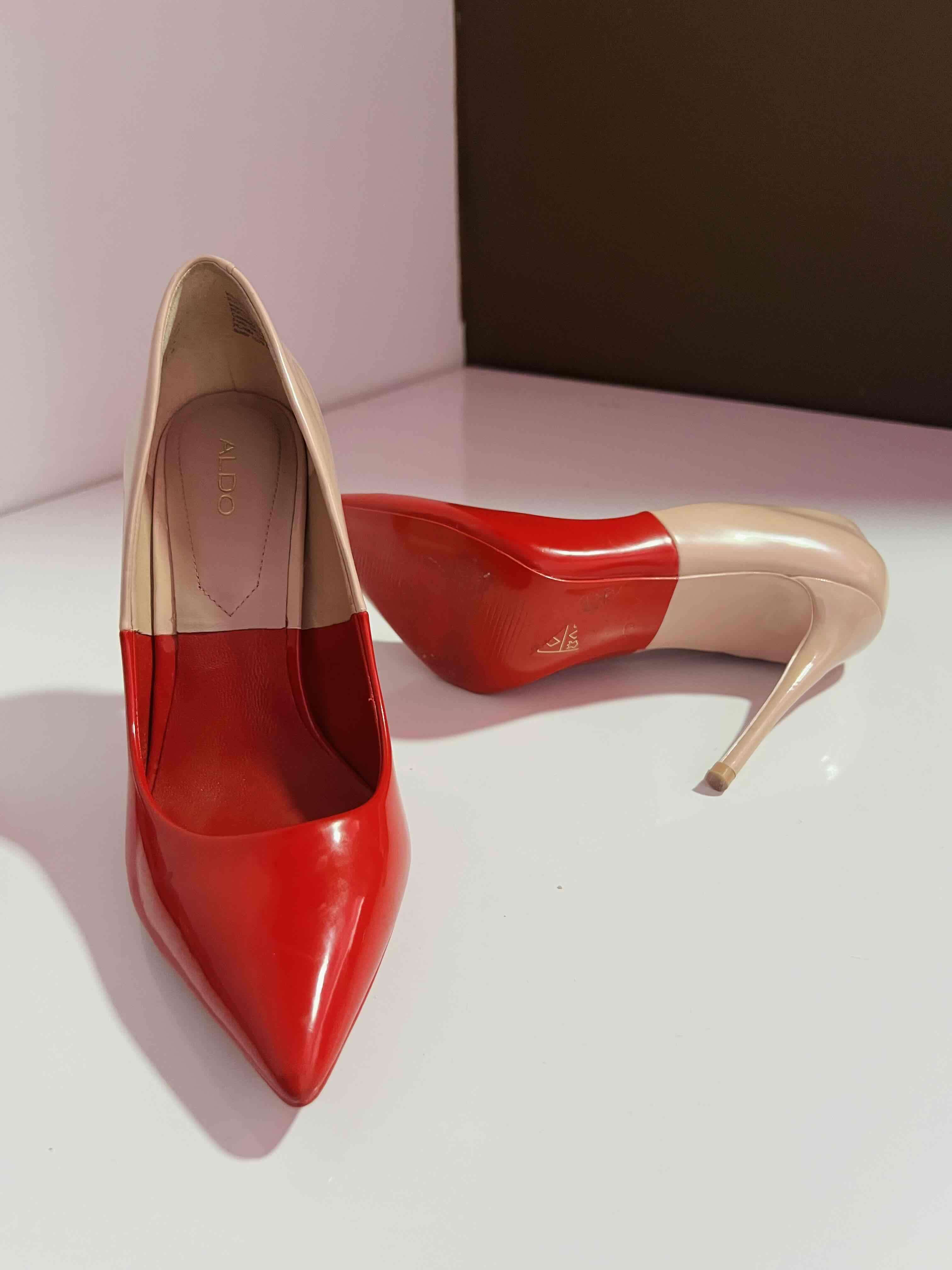 Zapatos de tacón rojos Aldo - miniatura 3