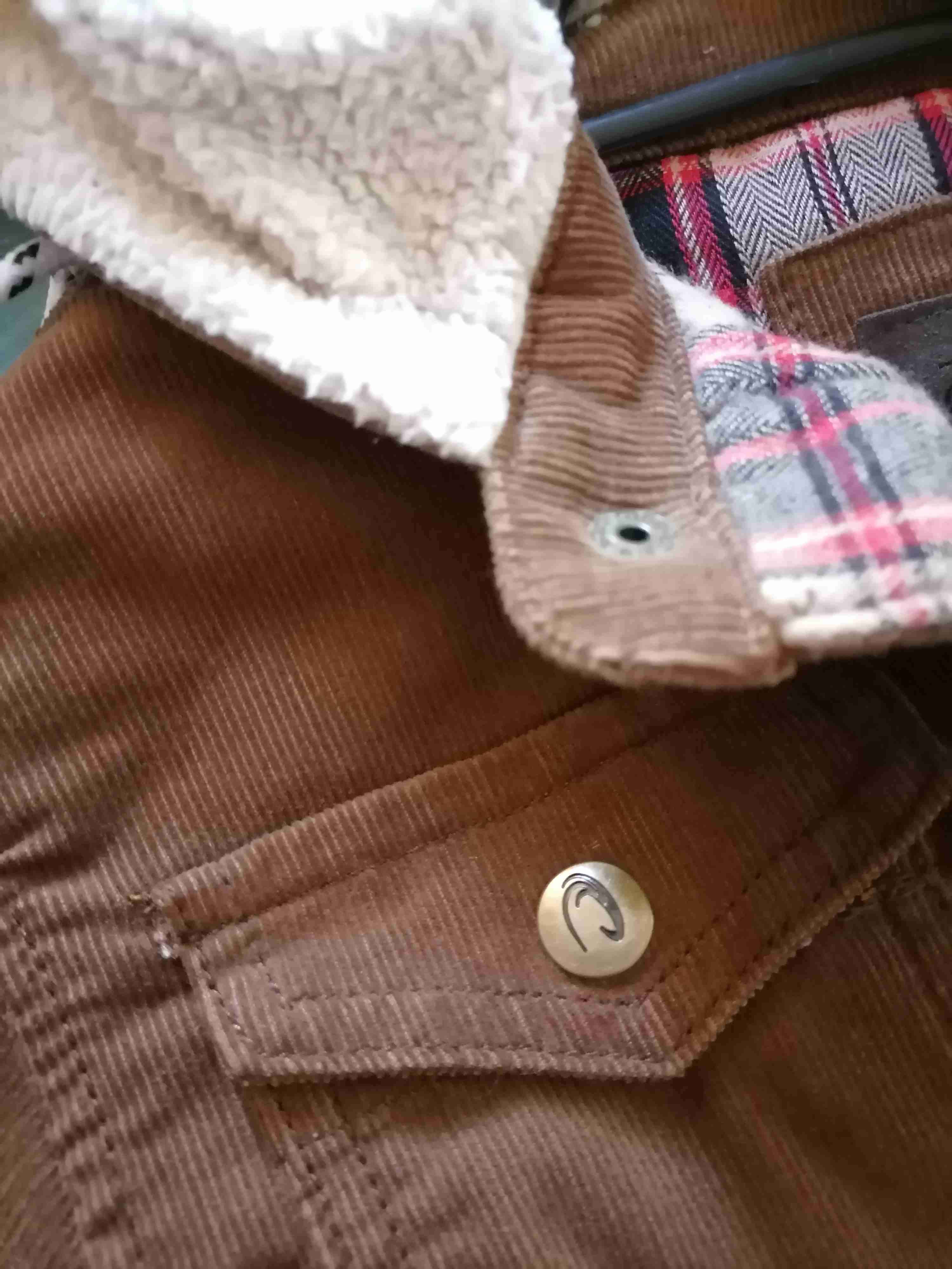 Chaqueta cotele marrón de niño - 3