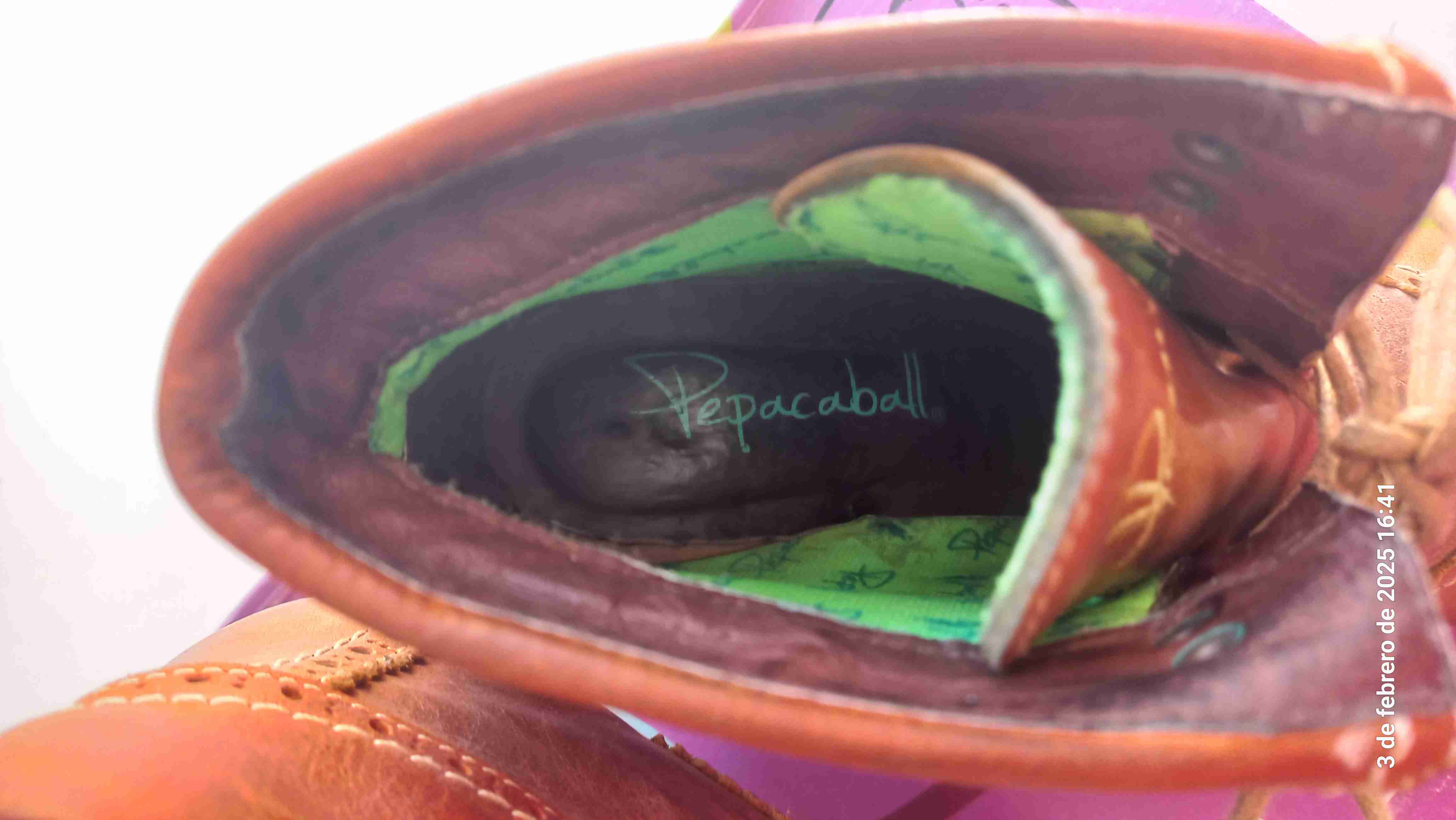 Botines marrones de cuero tall 37 - miniatura 3