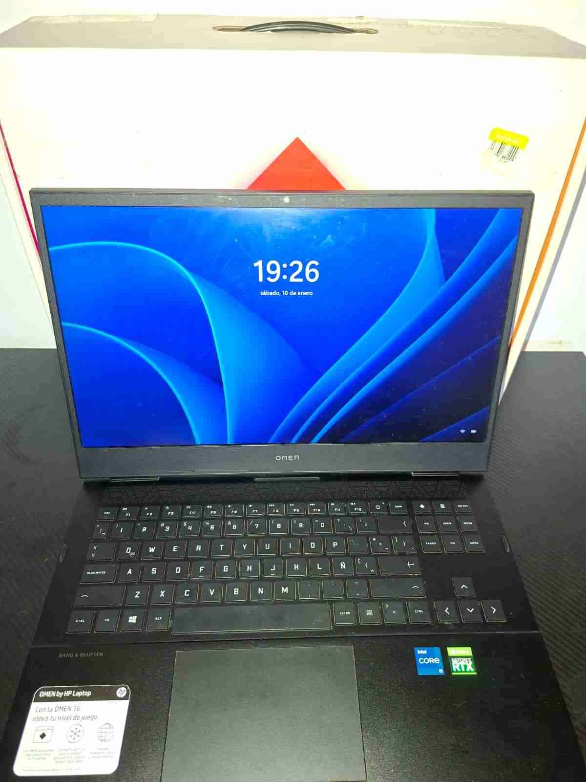 Notebook HP OMEN 16 – i5 / RTX 3060 / 32GB RAM / 1 - miniatura 1