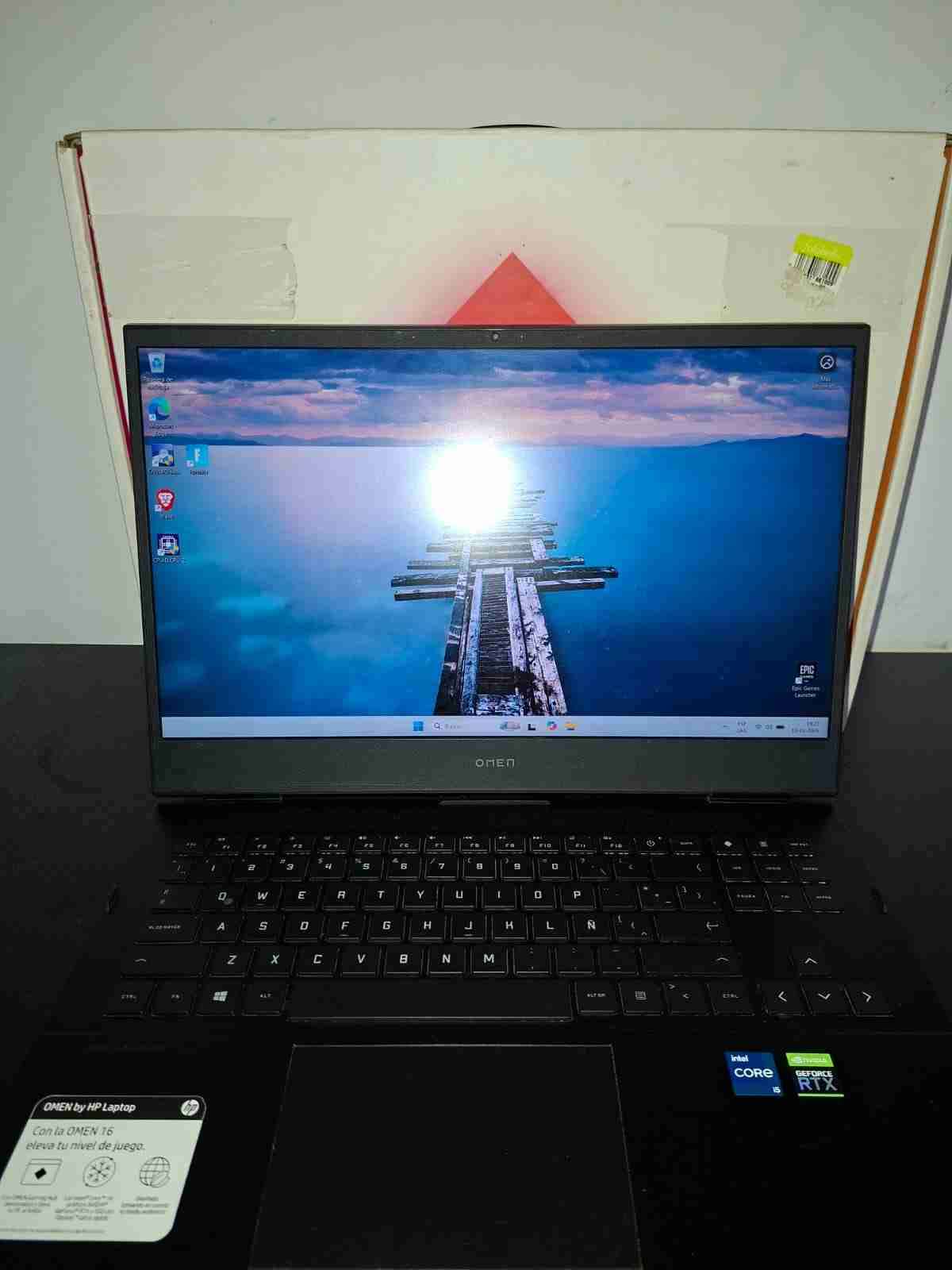 Notebook HP OMEN 16 – i5 / RTX 3060 / 32GB RAM / 1 - miniatura 2