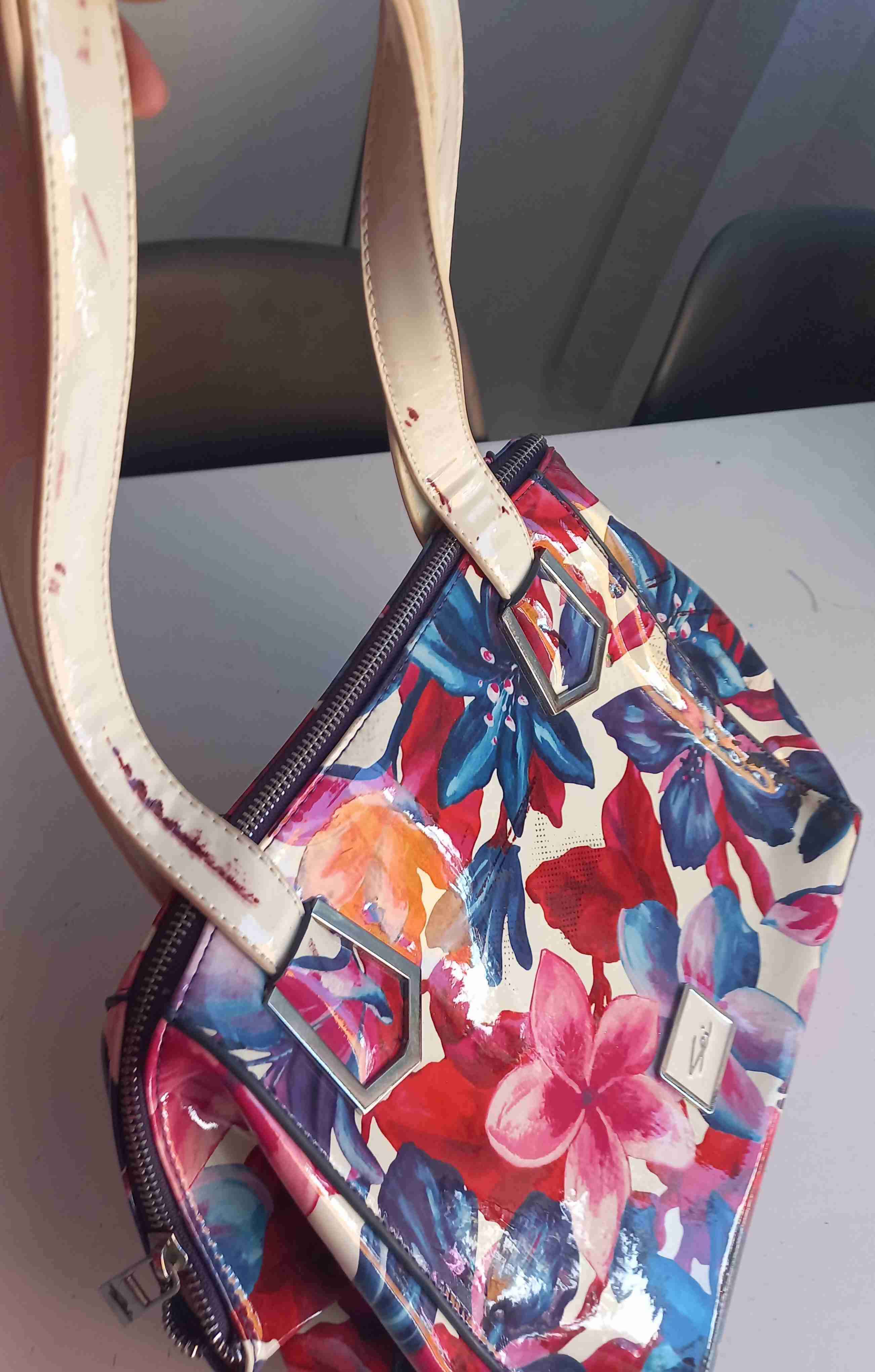 Cartera floral multicolor - miniatura 3