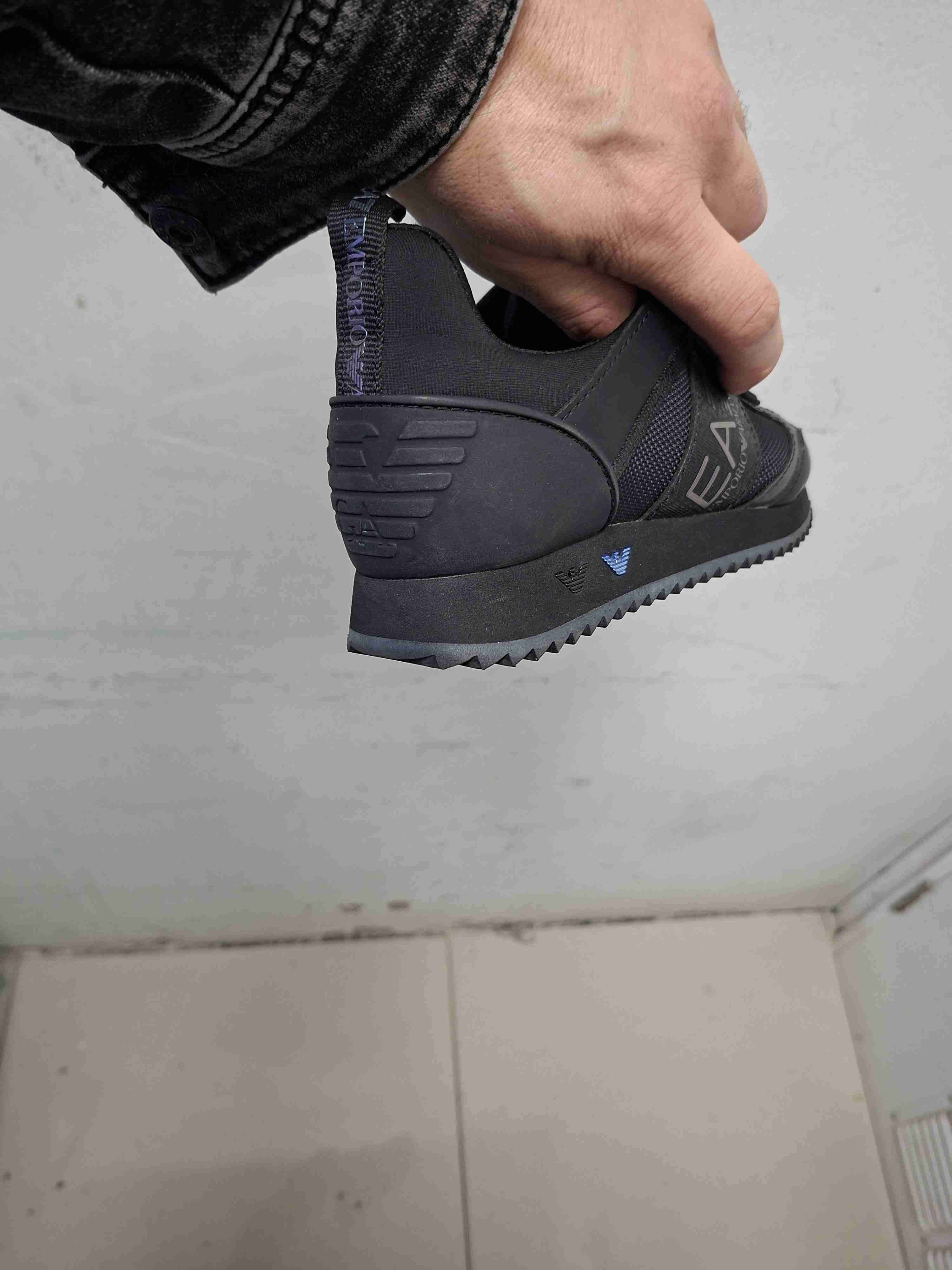 Zapatillas negras Emporio Armani - miniatura 2