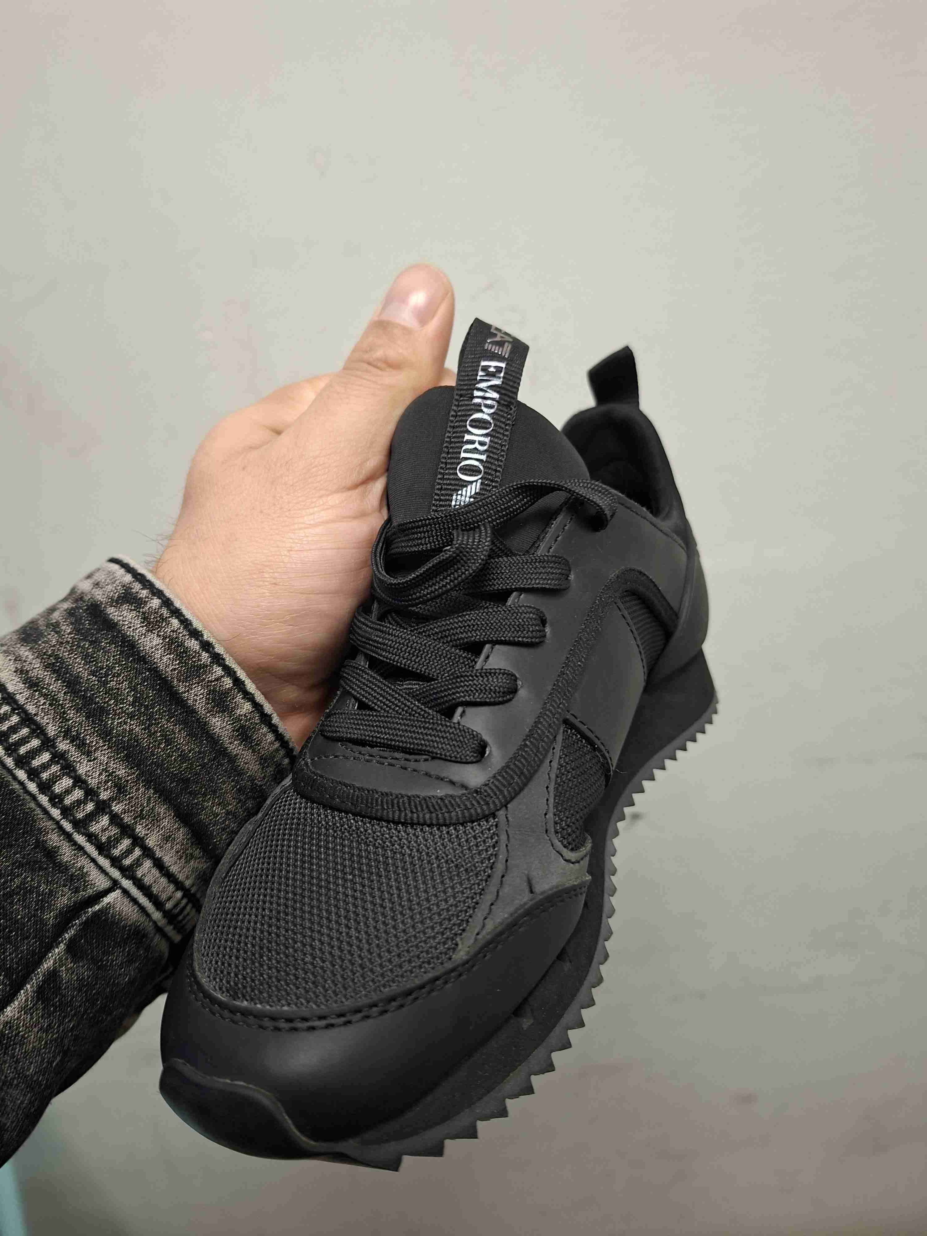 Zapatillas negras Emporio Armani - miniatura 3