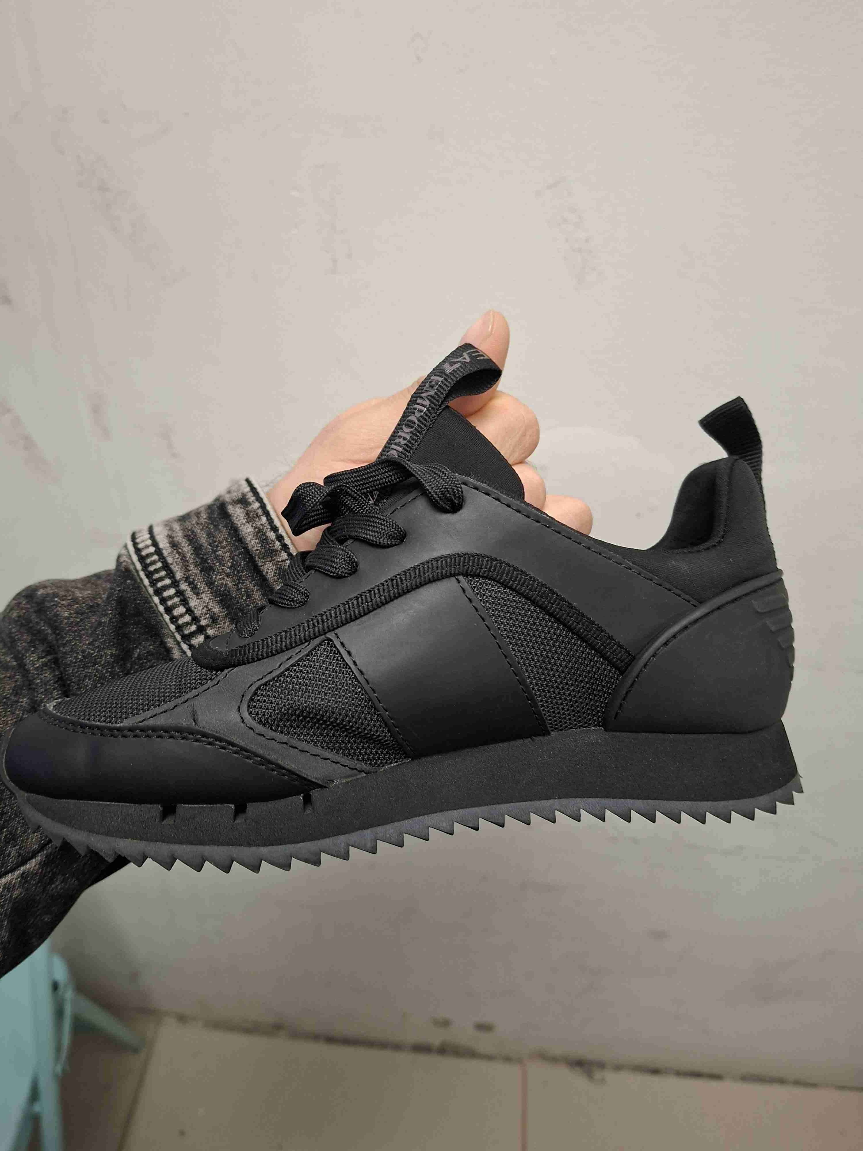 Zapatillas negras Emporio Armani - miniatura 4