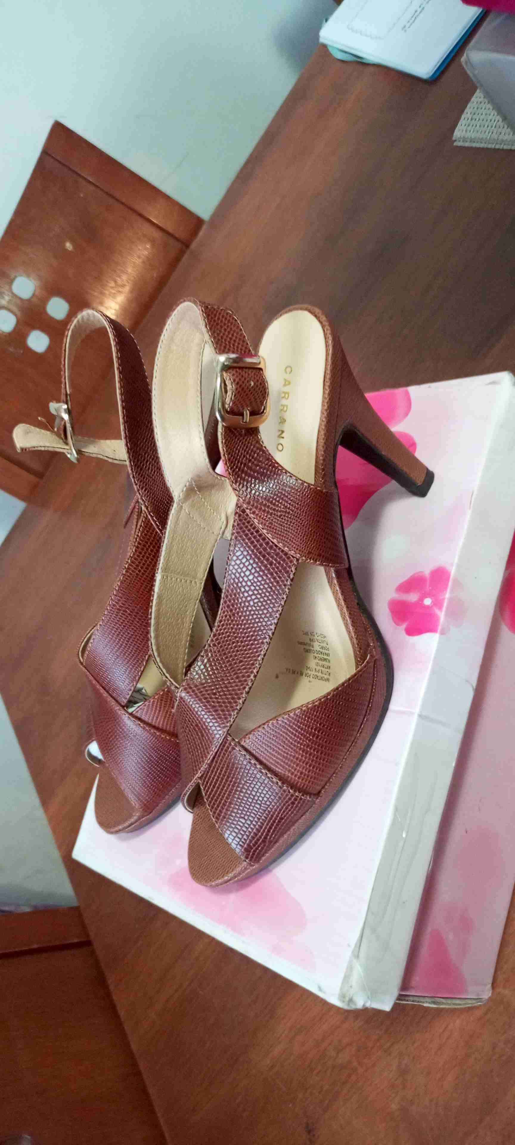 Sandalias marrones de cuero - 5