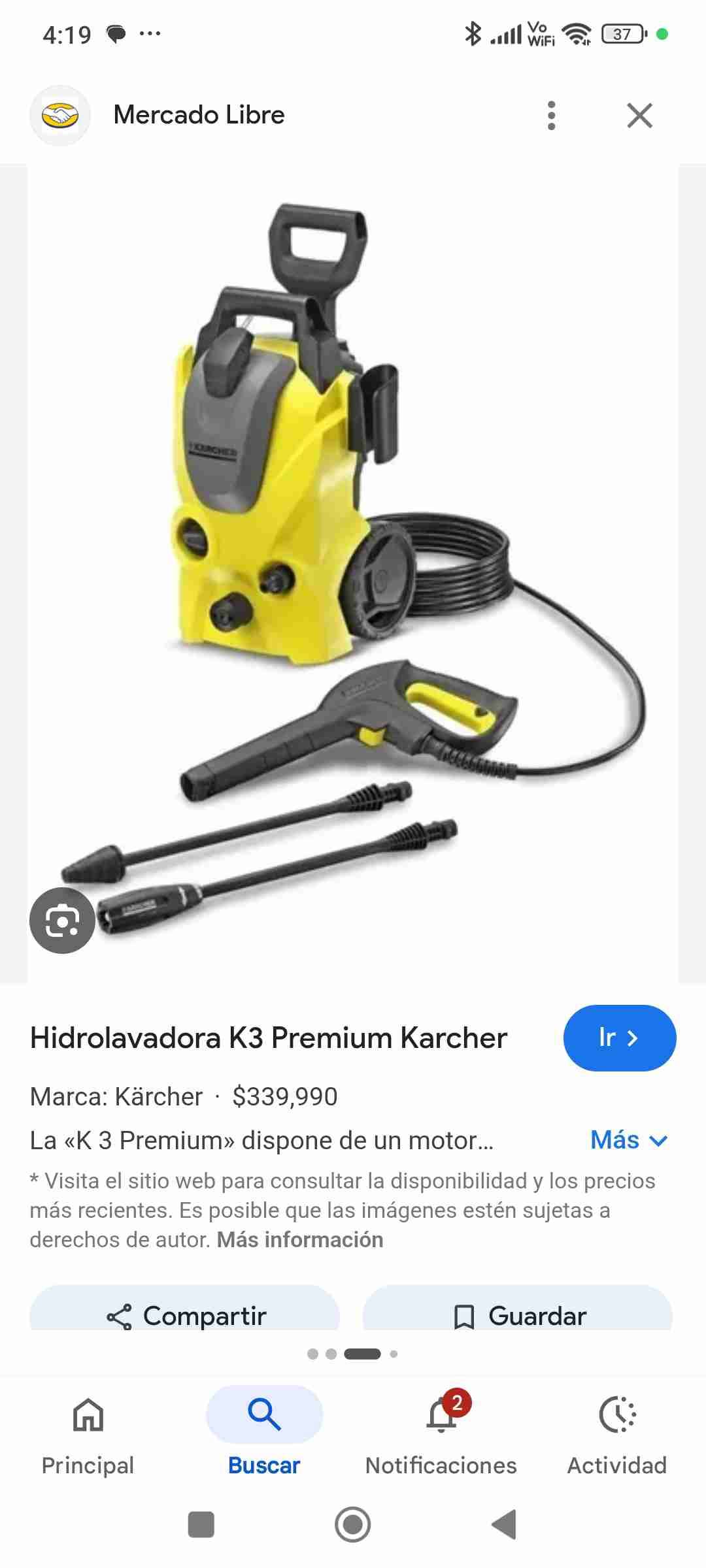 Hidrolavadora K3 Premium Kärcher