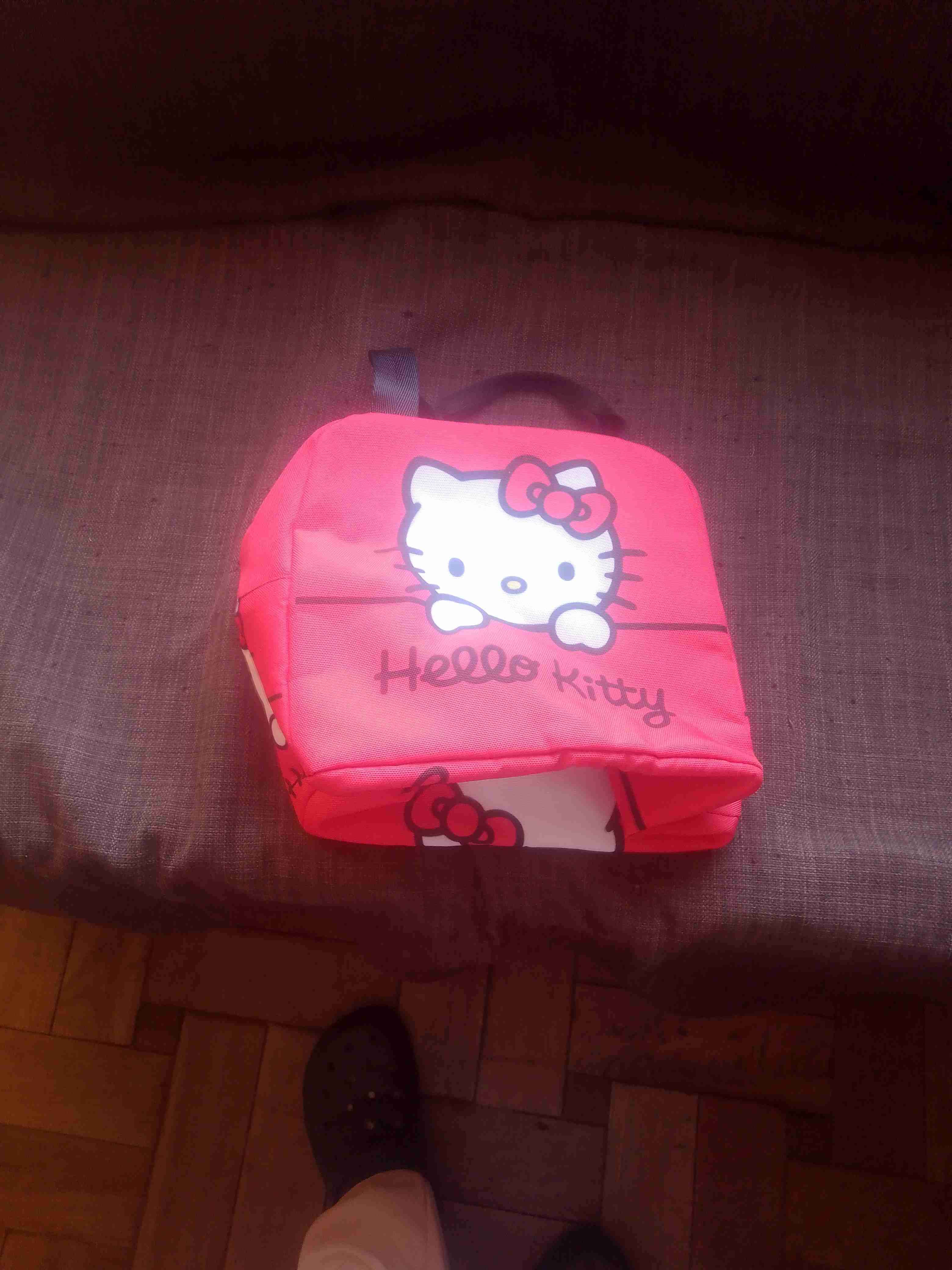 Lonchera Hello Kitty roja