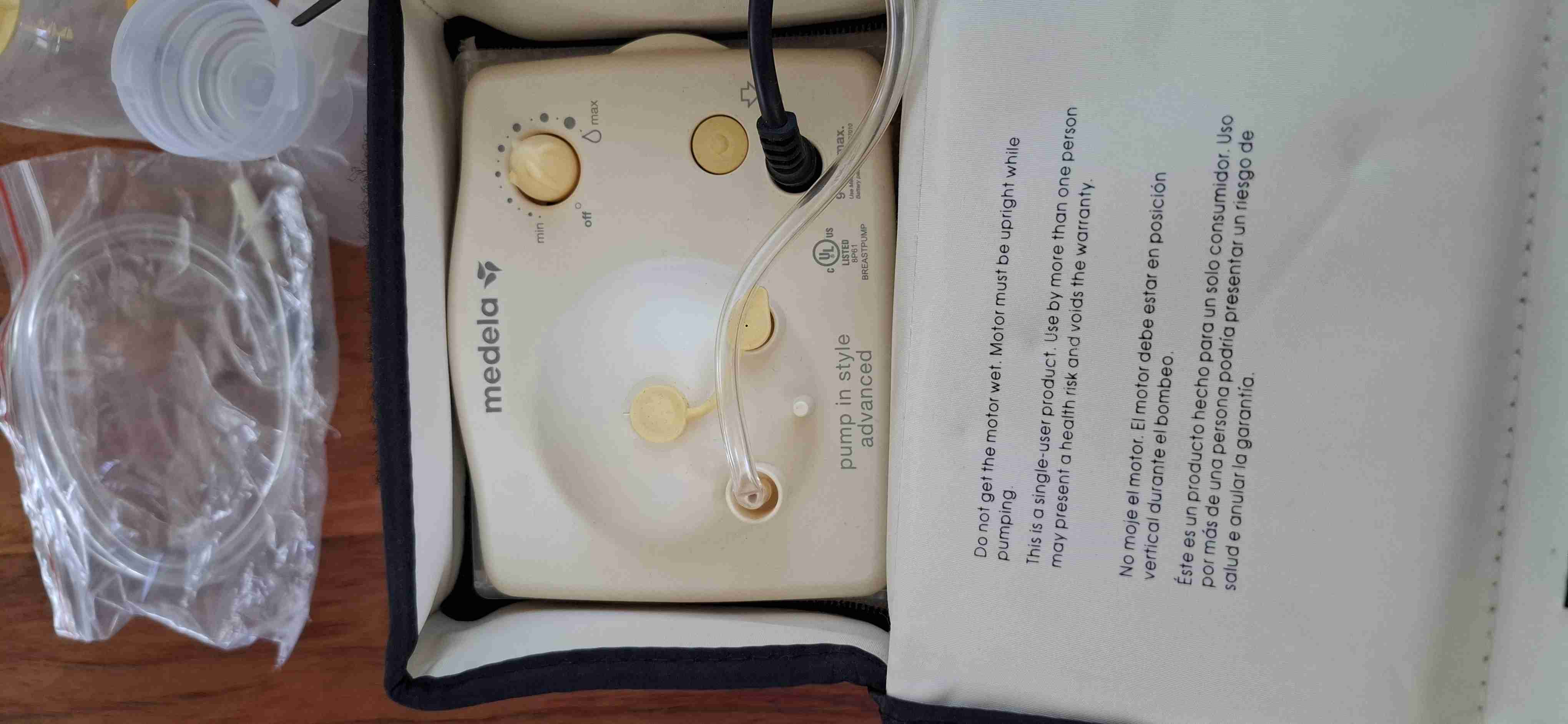Extractor de leche Medela avanzado - 1