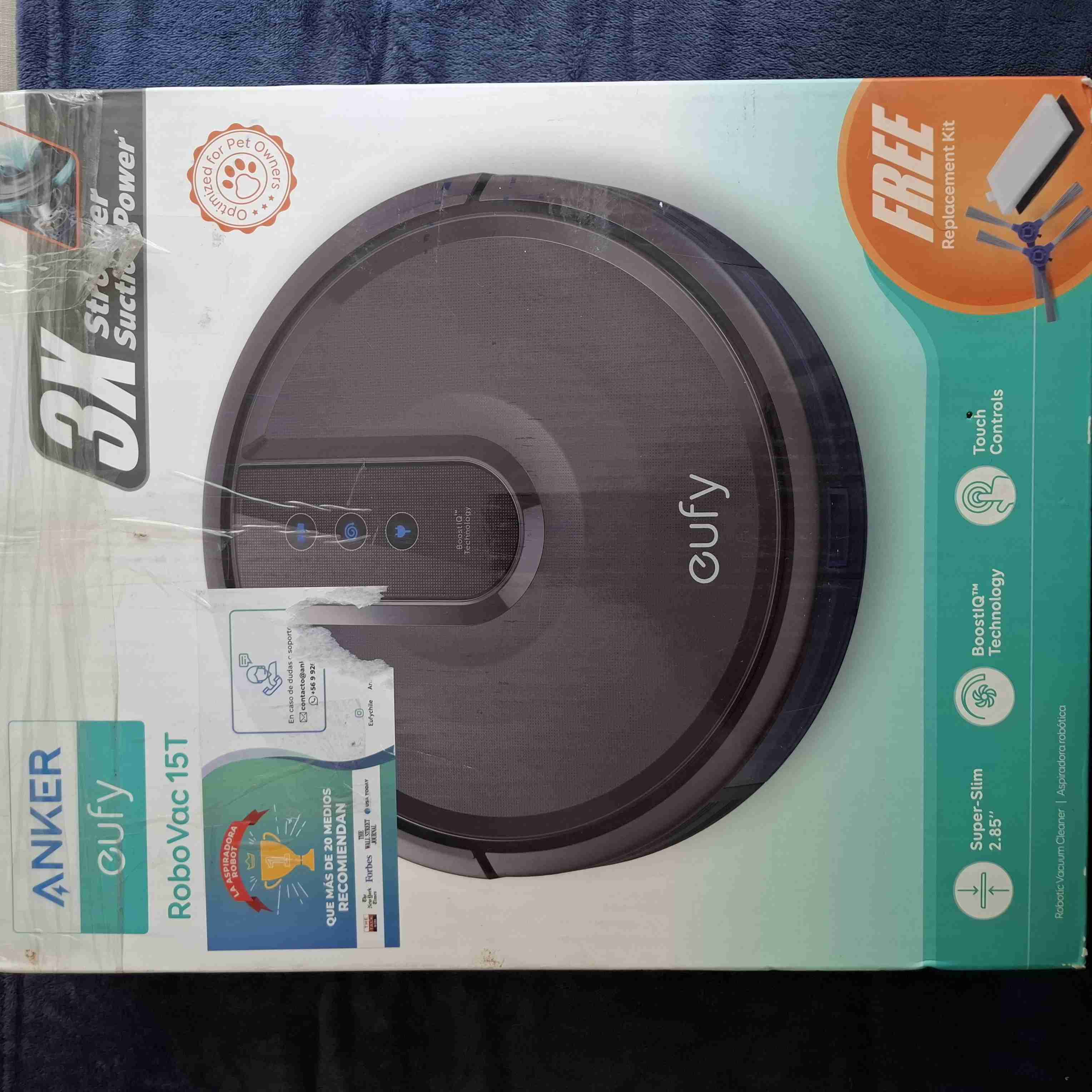 Aspiradora robot Eufy RoboVac 15T - miniatura 1