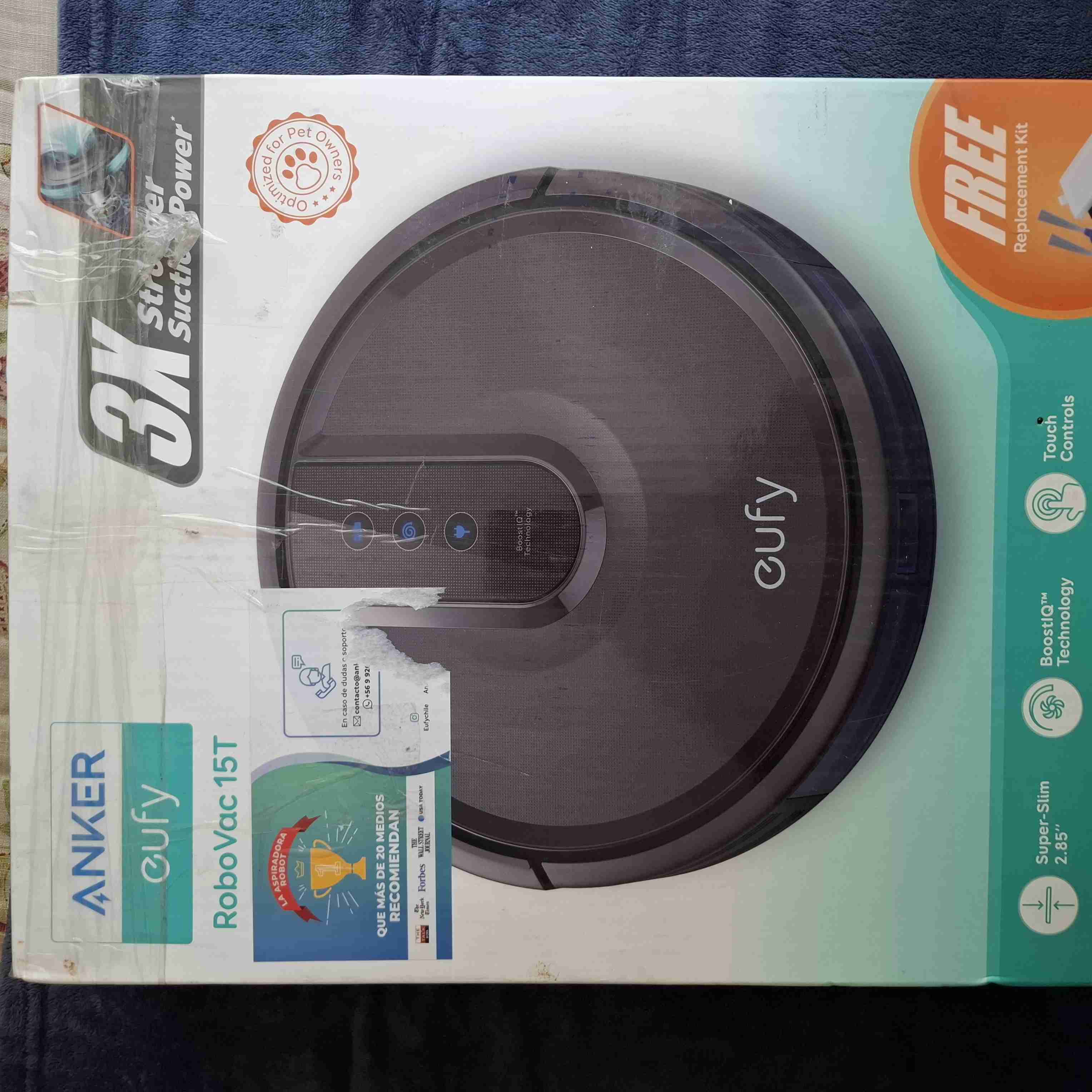 Aspiradora robot Eufy RoboVac 15T - miniatura 2