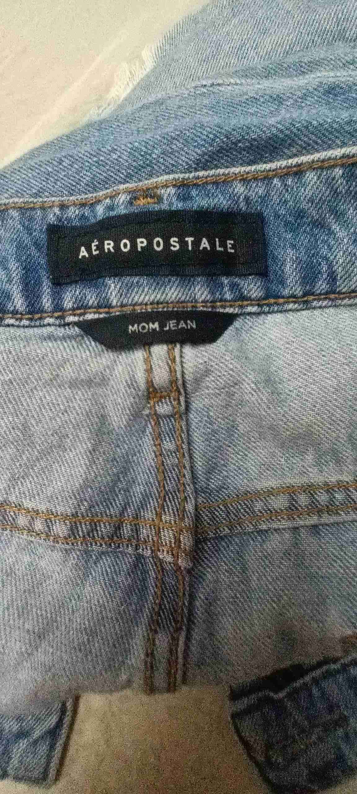 Jeans azules desgastados unisex Aeropostale - miniatura 5